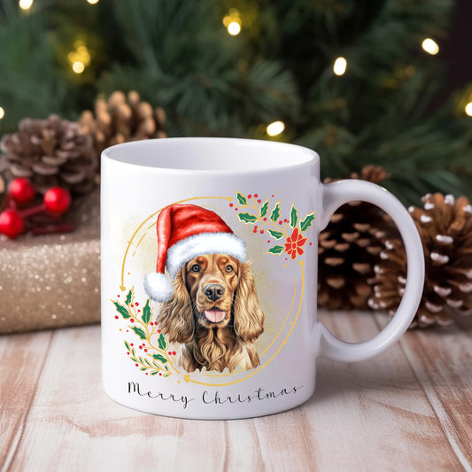 Cocker Spaniel Christmas  Mugs | Christmas Gift Mug