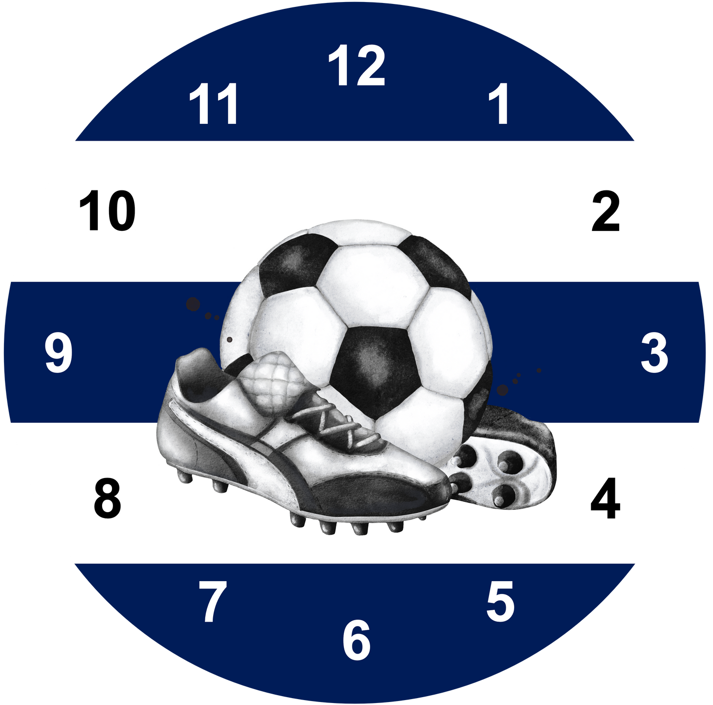 football-clock