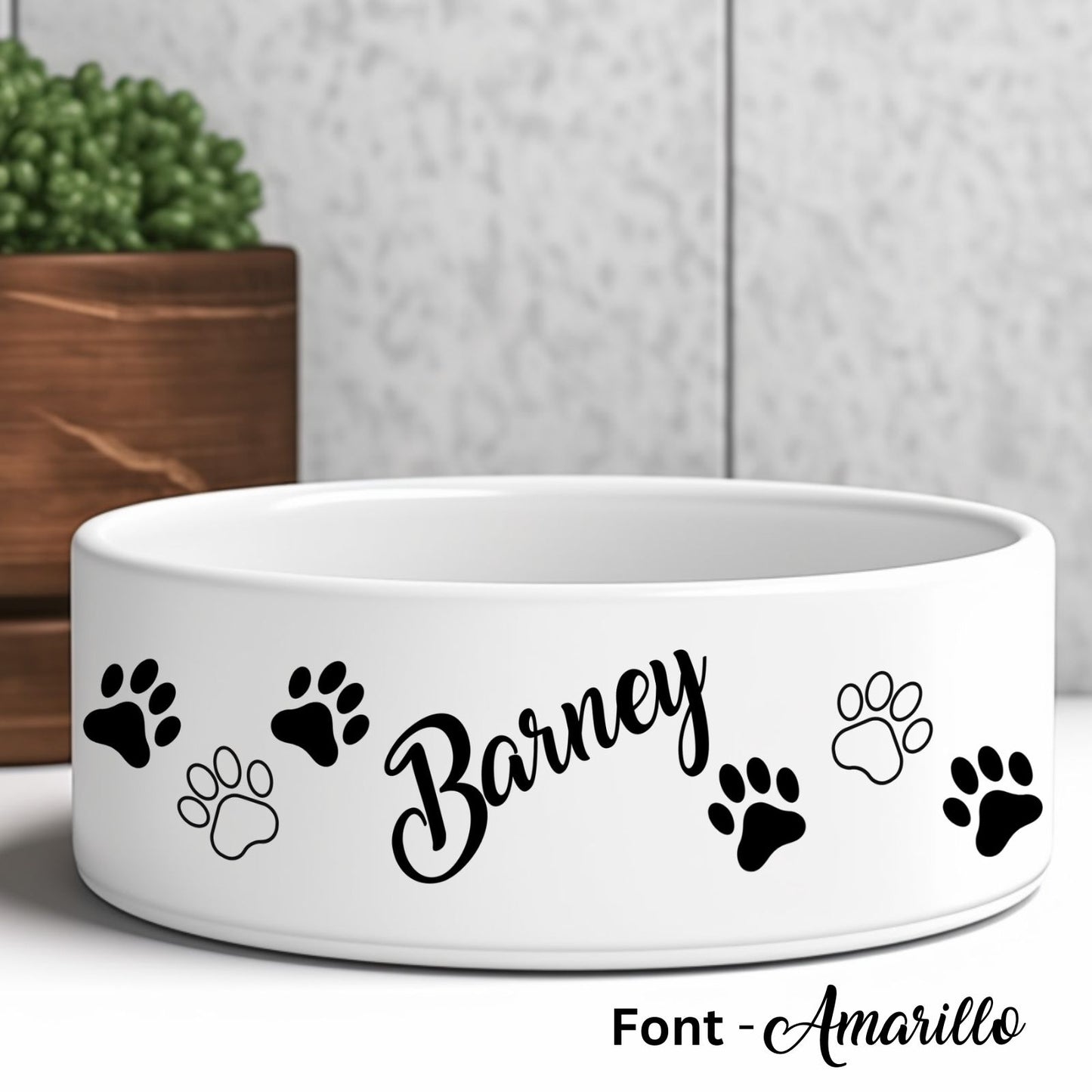 Personalised Dog Bowl| Pet Water Bowl