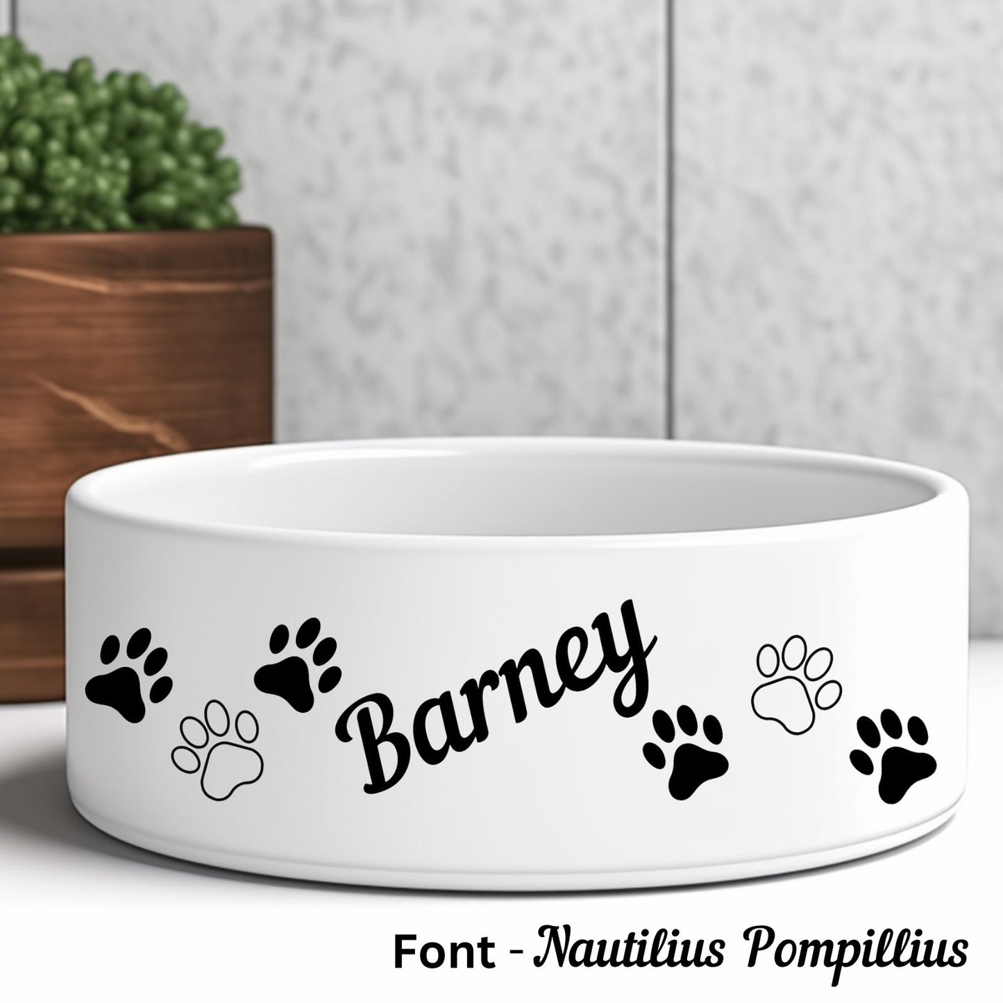 Personalised Dog Bowl| Pet Water Bowl