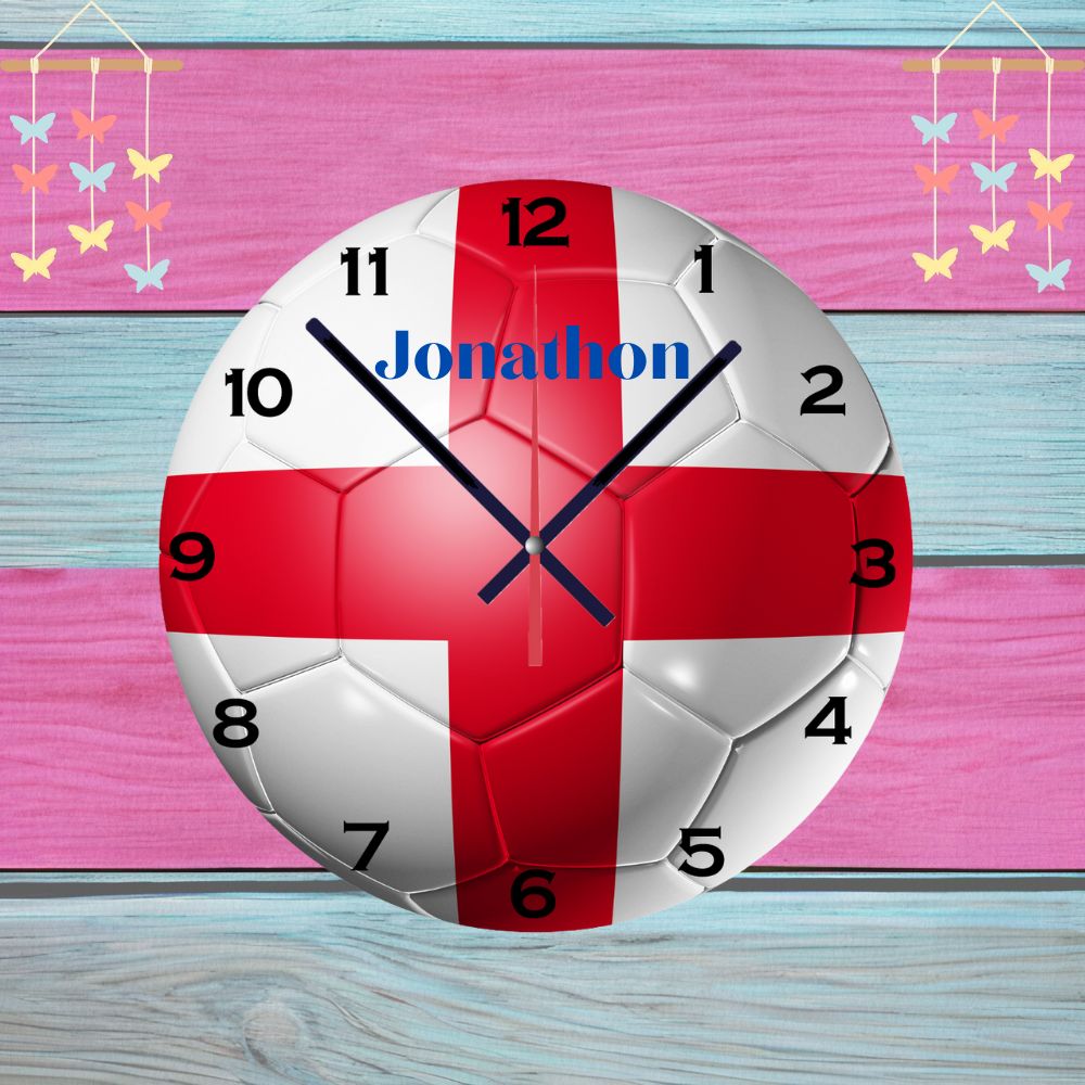 England Clock | England Football Clock