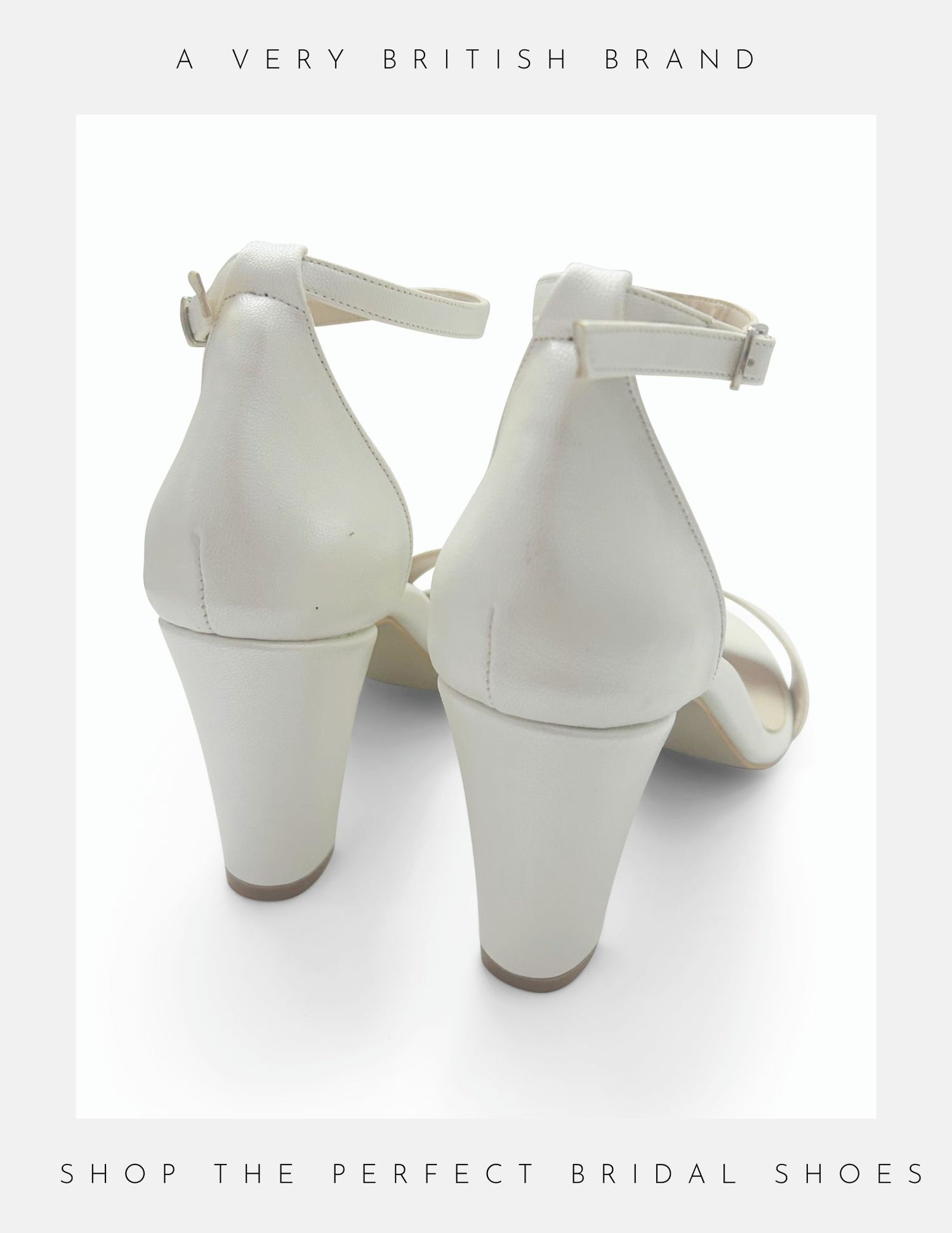 Fondant High Block Heel Wedding Shoes 4