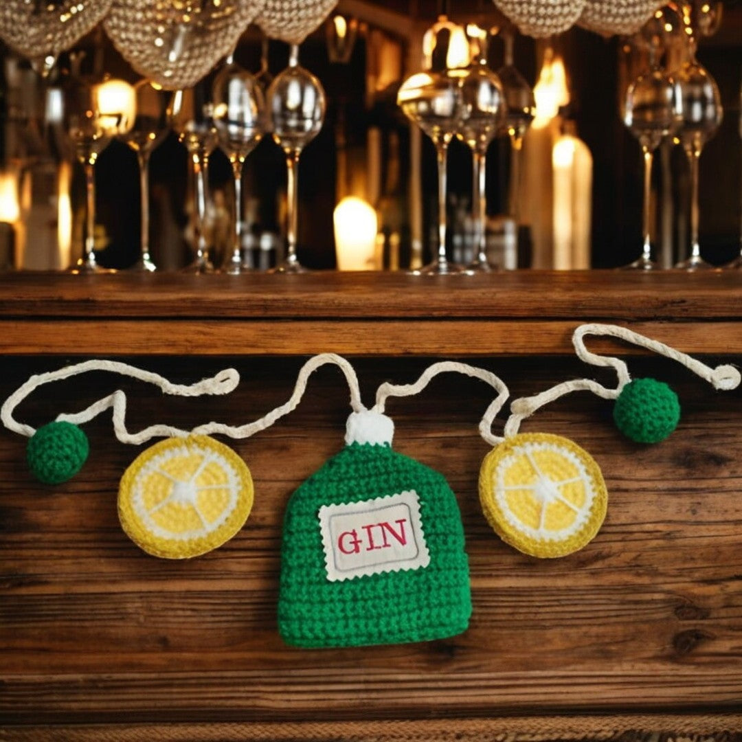 gin themed bunting