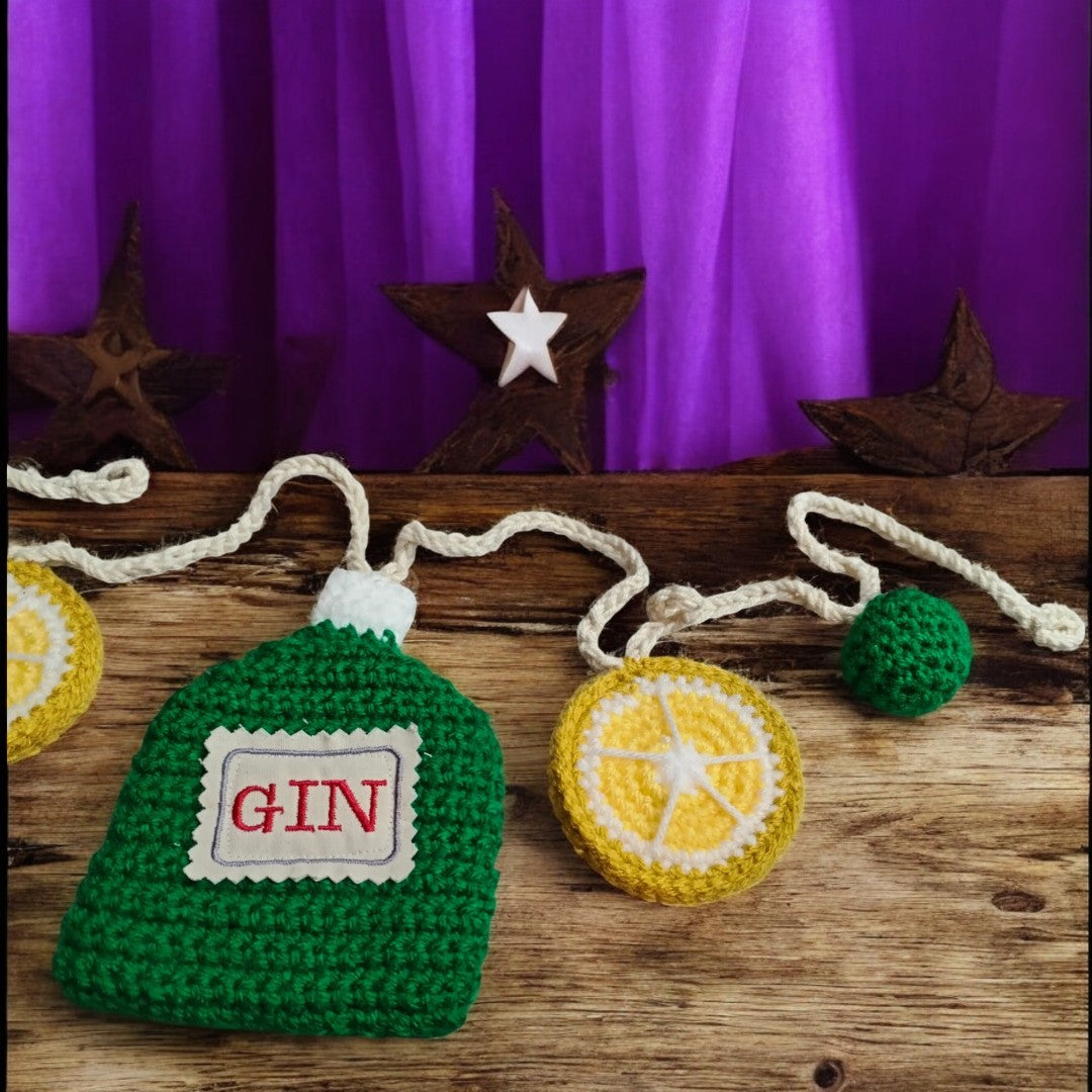 gin themed bunting