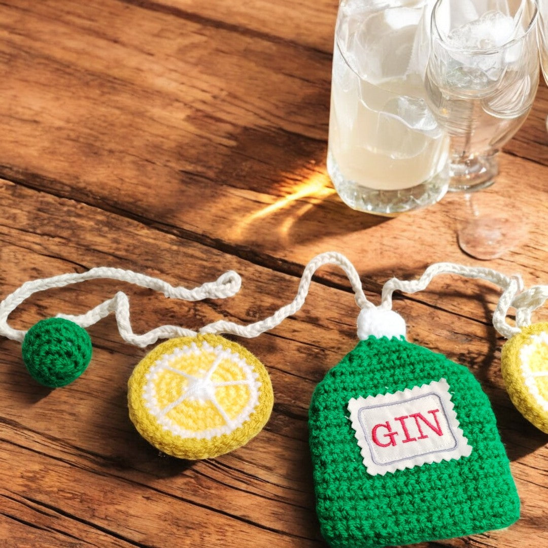 gin themed bunting