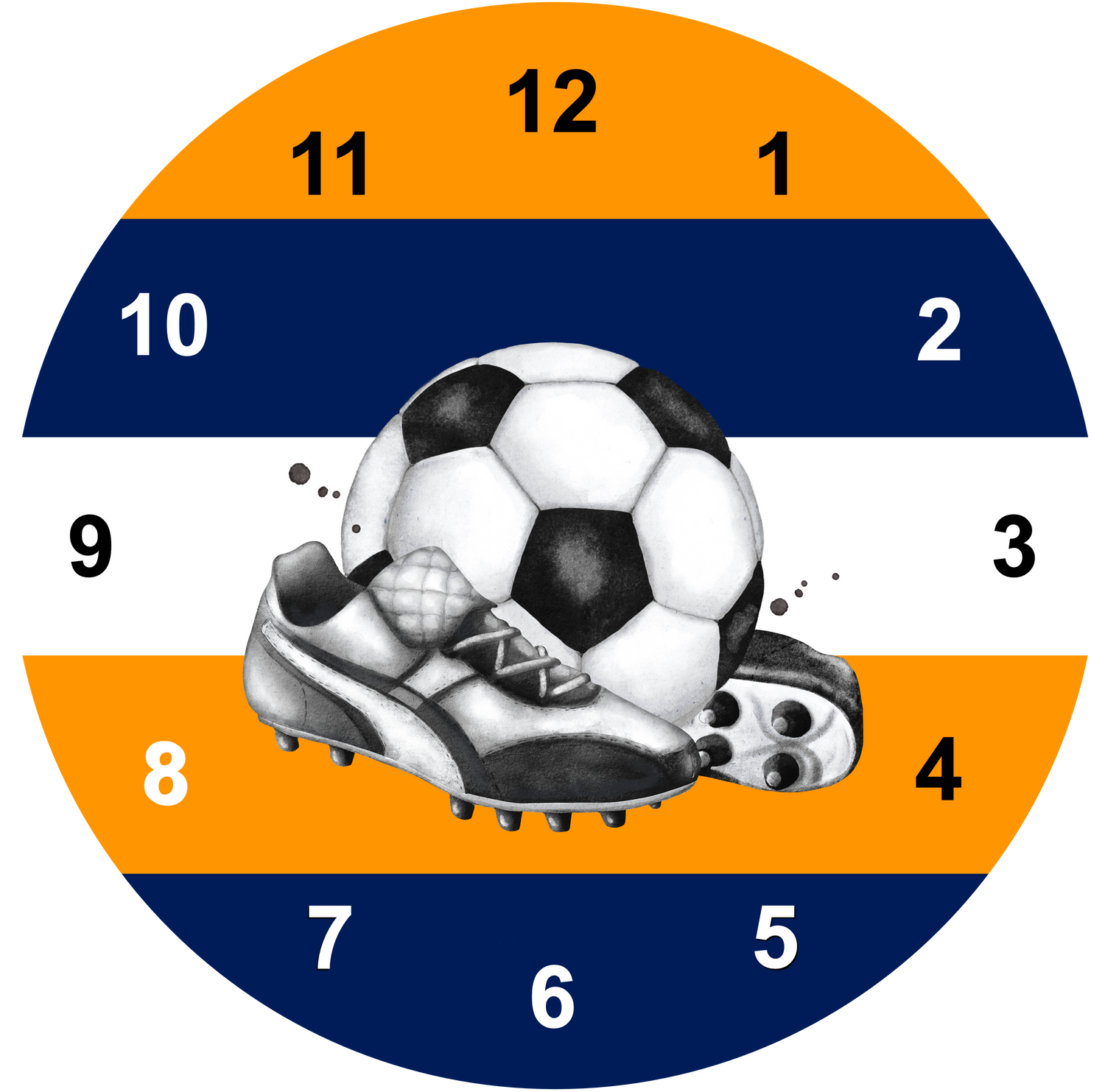 football-clock