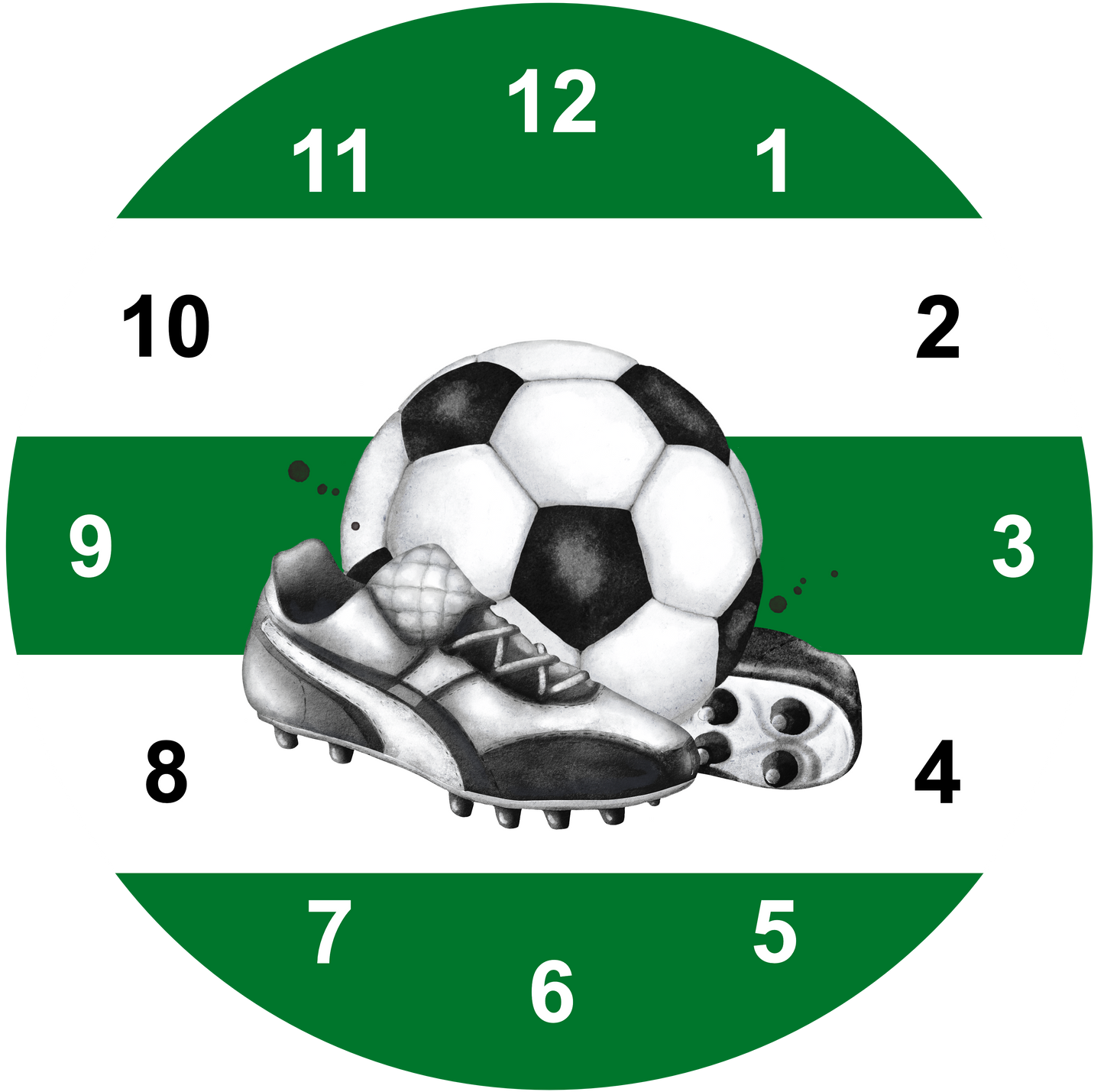 football-clock