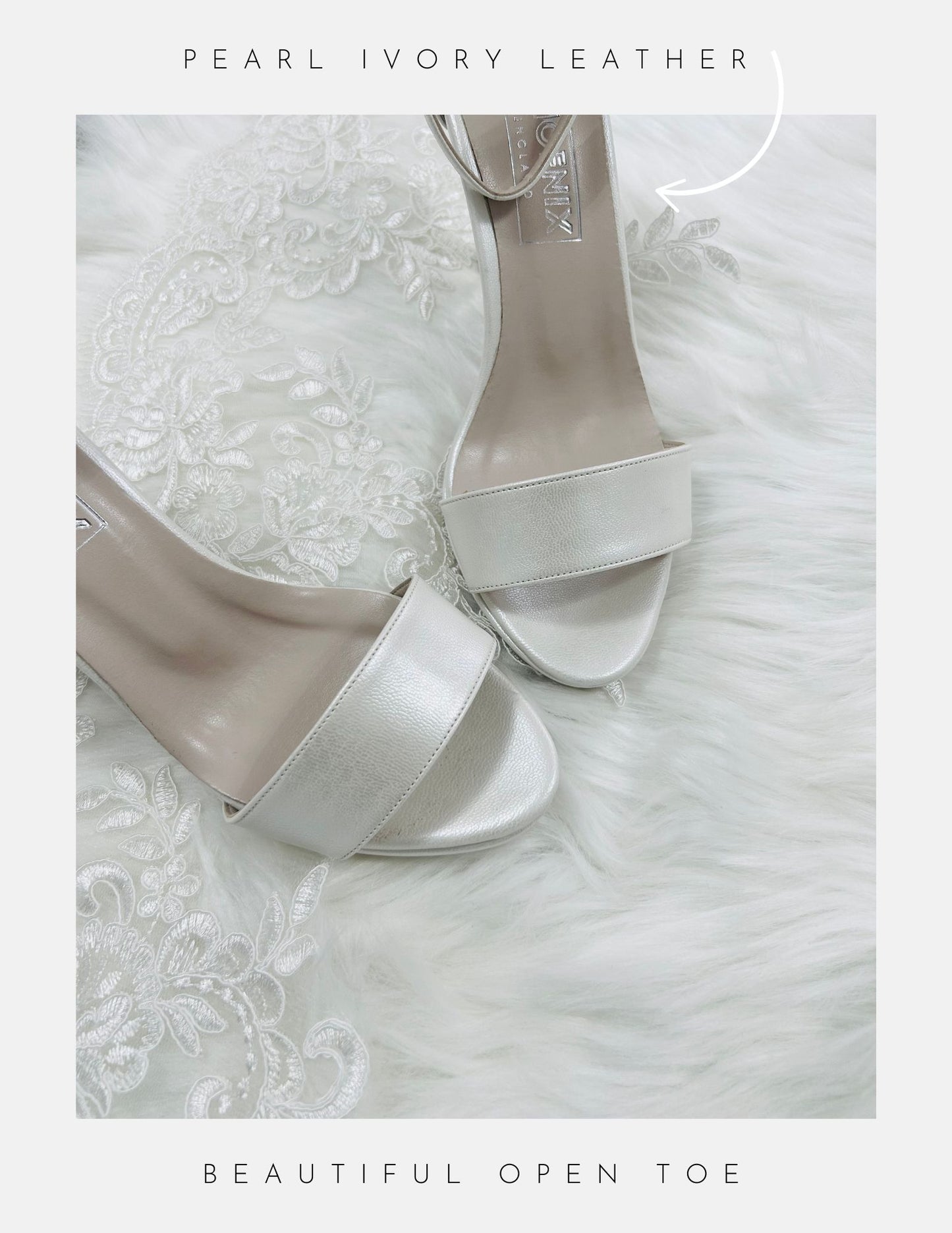 Hope Plain High Heel Wedding Shoes