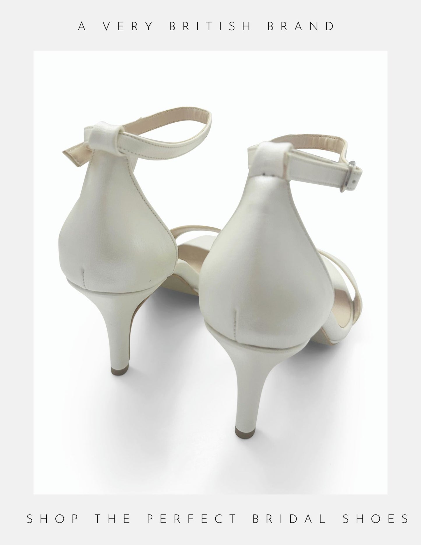 Hope Plain High Heel Wedding Shoes