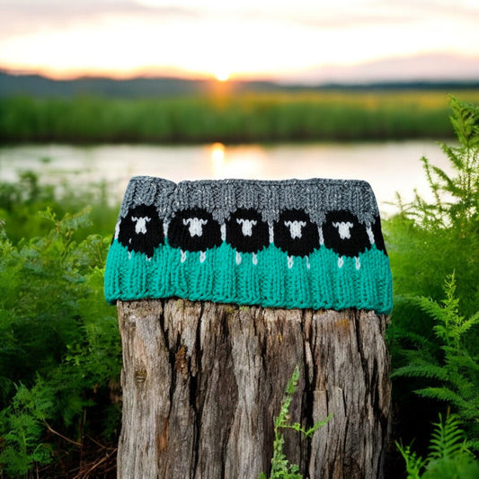 kids sheep ear warmers