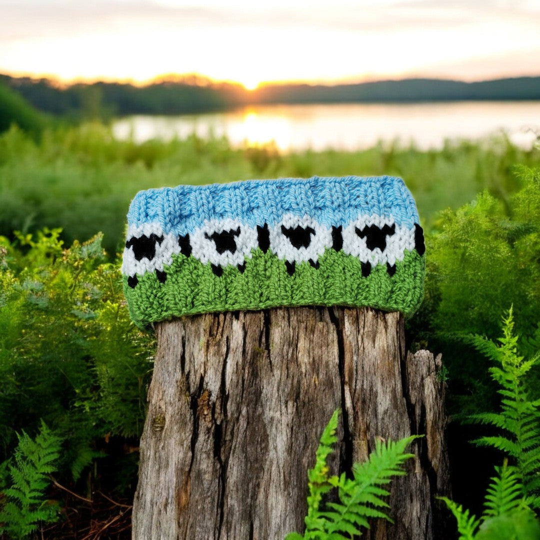 kids sheep ear warmers