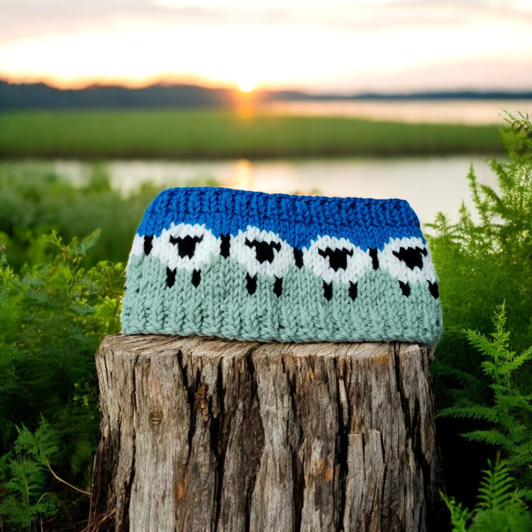 kids sheep ear warmers