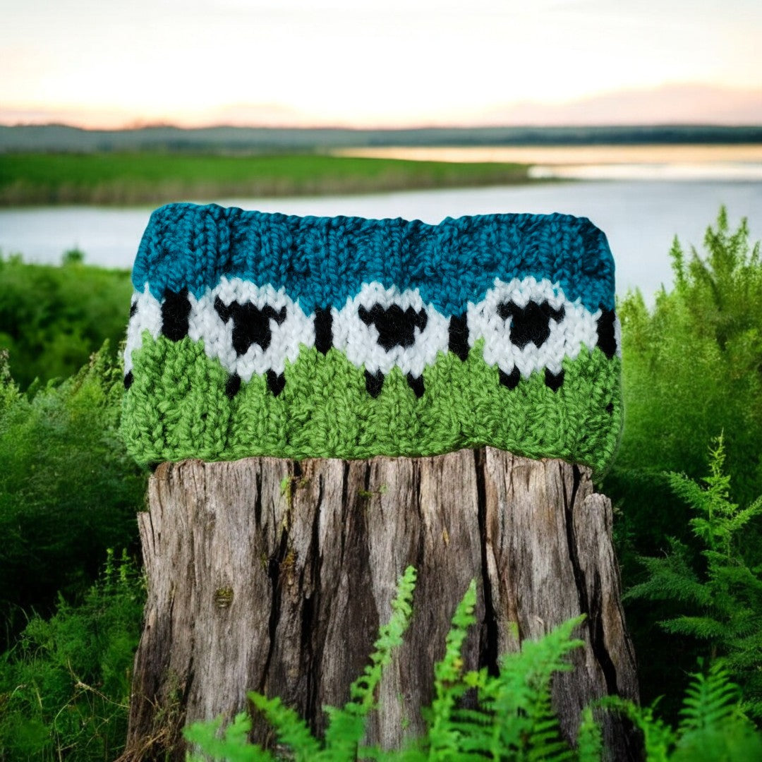 kids sheep ear warmers