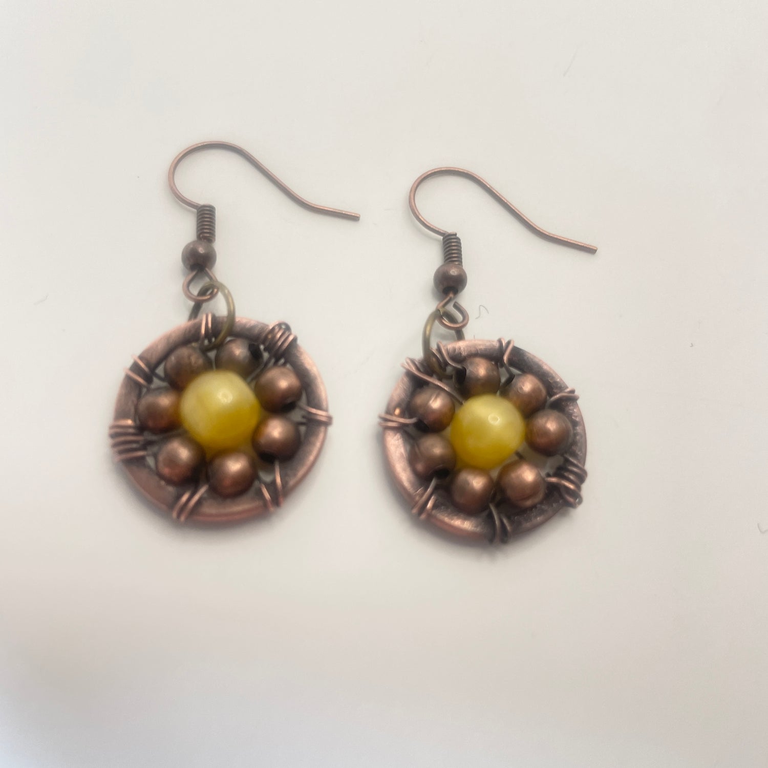 copper-wire-earrings