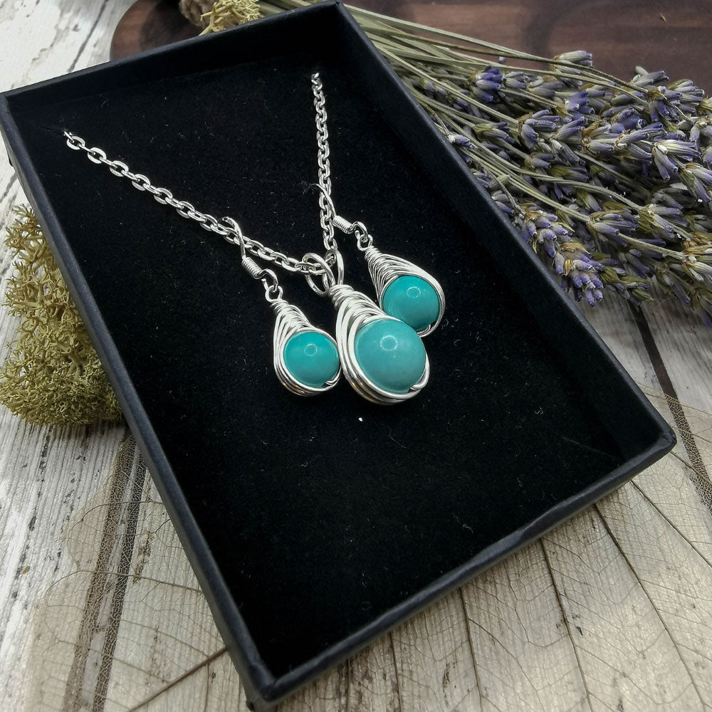 Turquoise on sale necklace jewelry