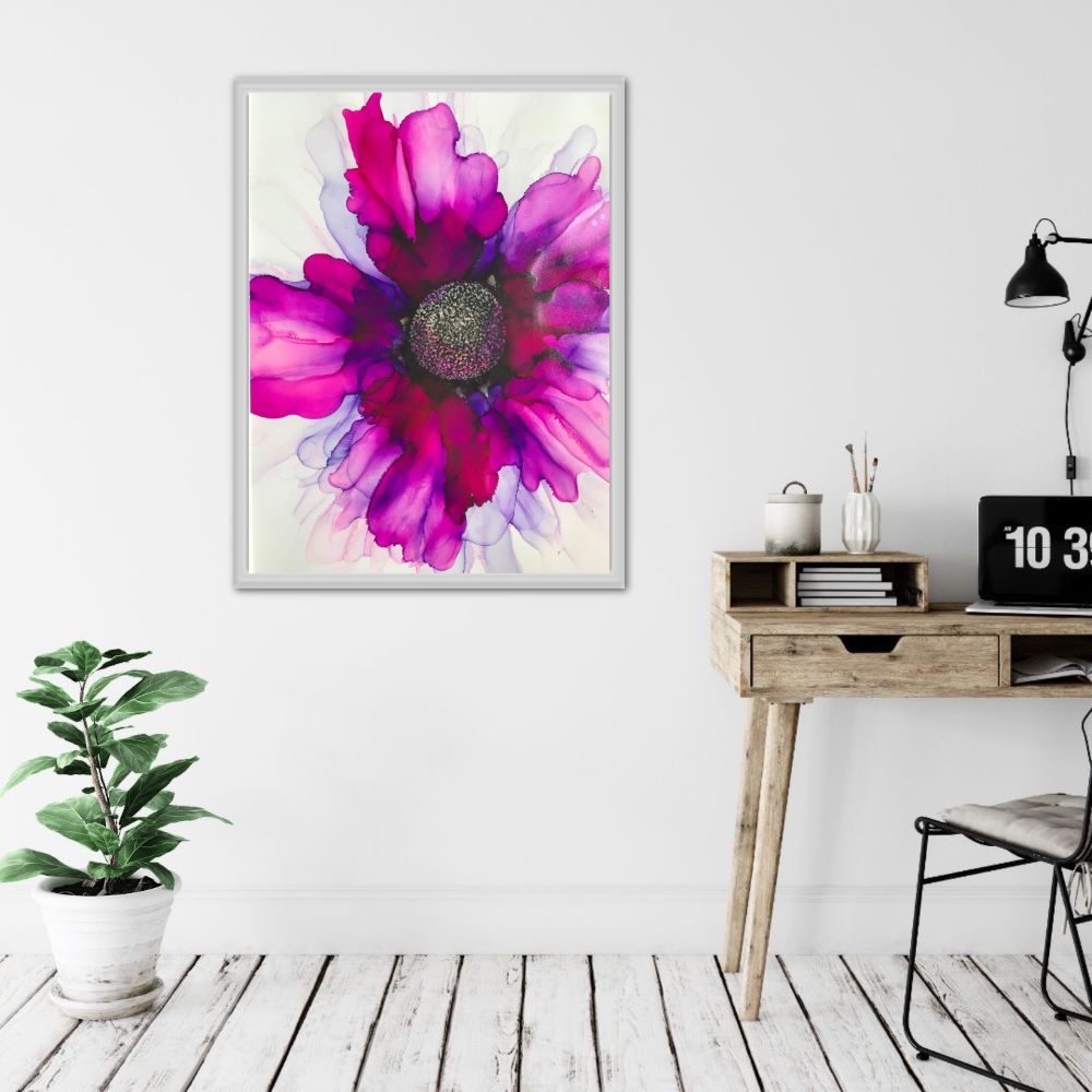 pink-flower-painting