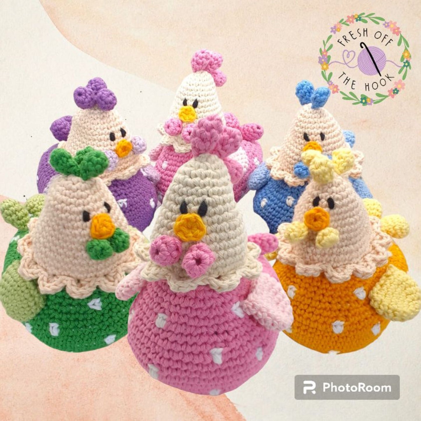 crochet-chickens