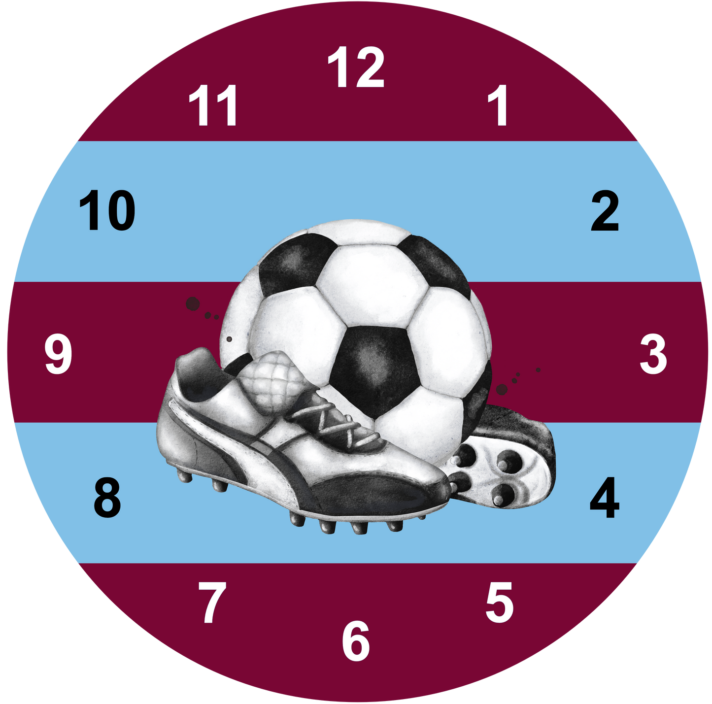 football-clock