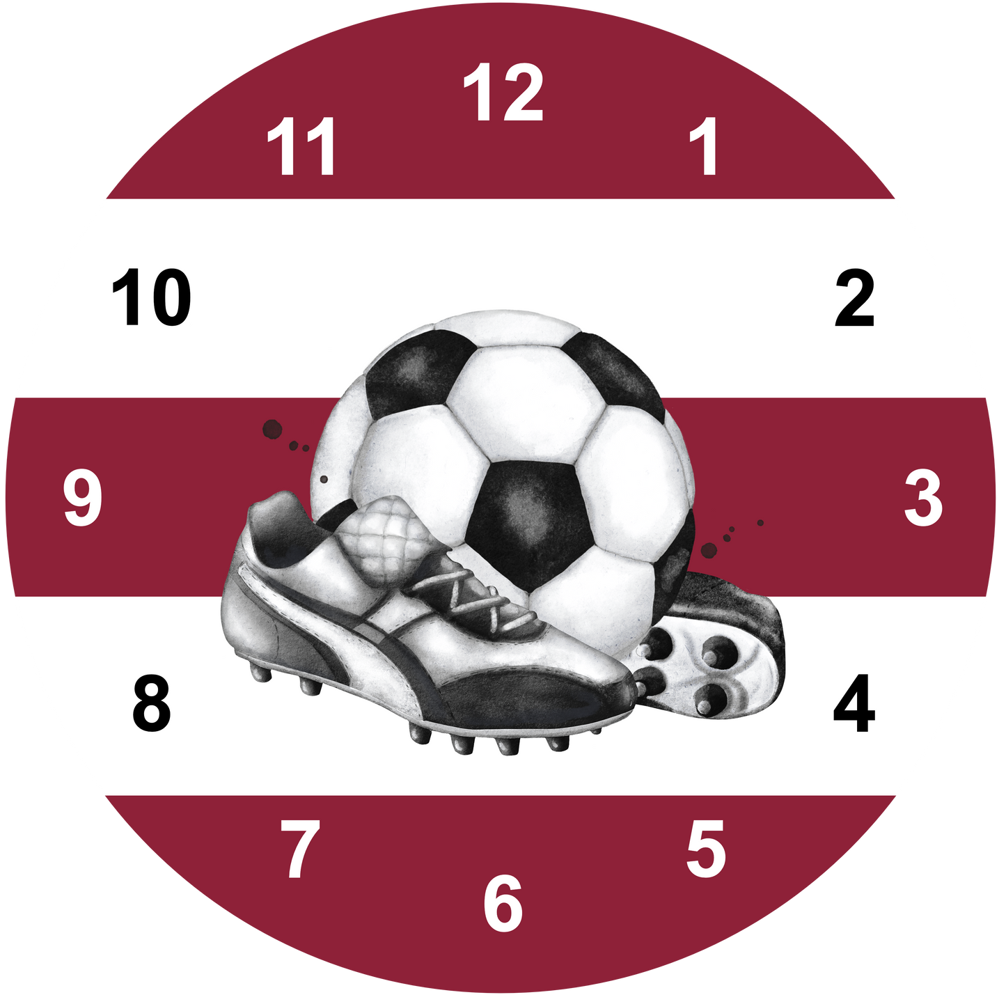 football-clock