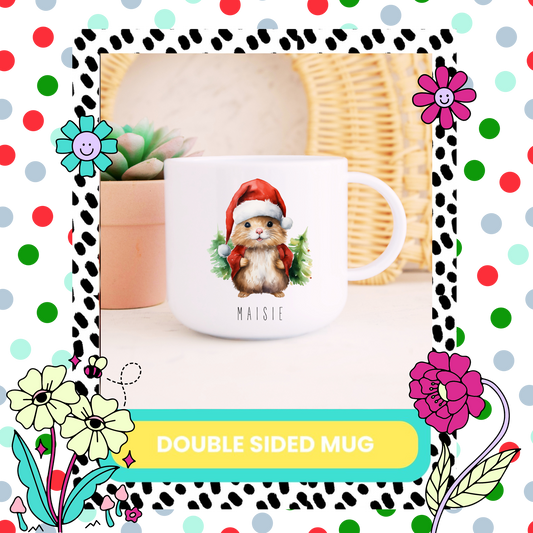 Non Breakable Gerbil Christmas Mug