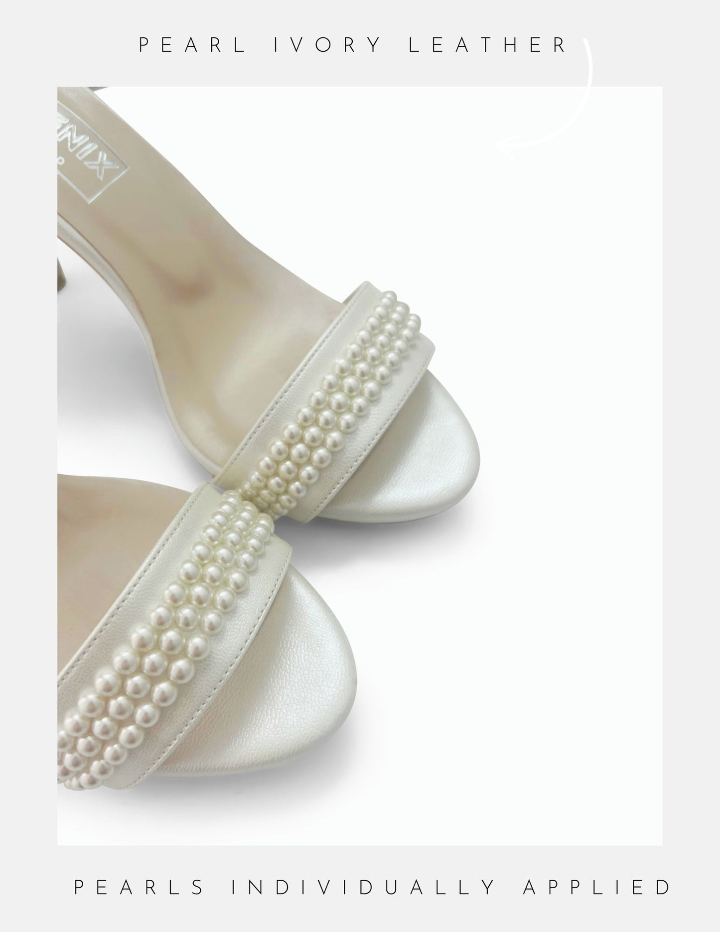 Ophelia Pearl High Heel Wedding Shoes 3