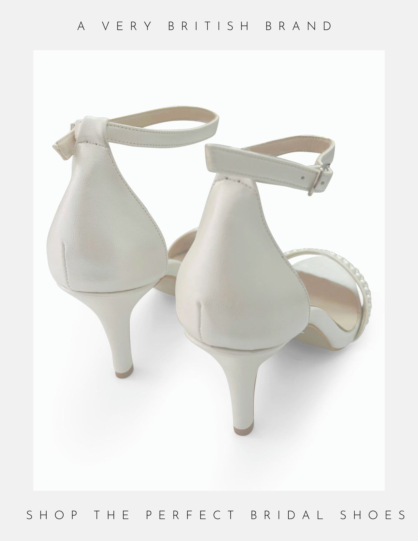 Ophelia Pearl High Heel Wedding Shoes 4