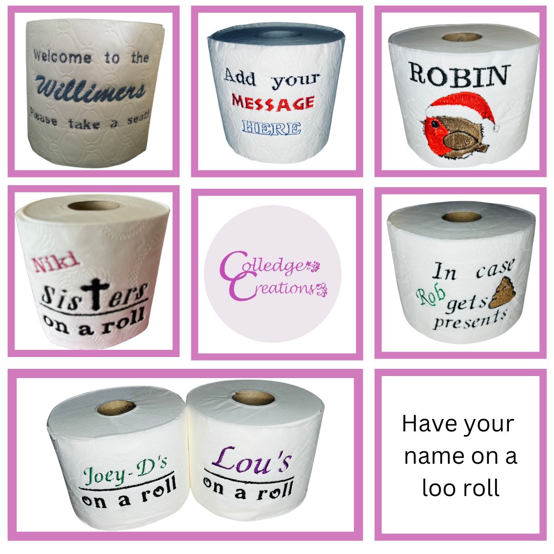 personalised toilet rolls