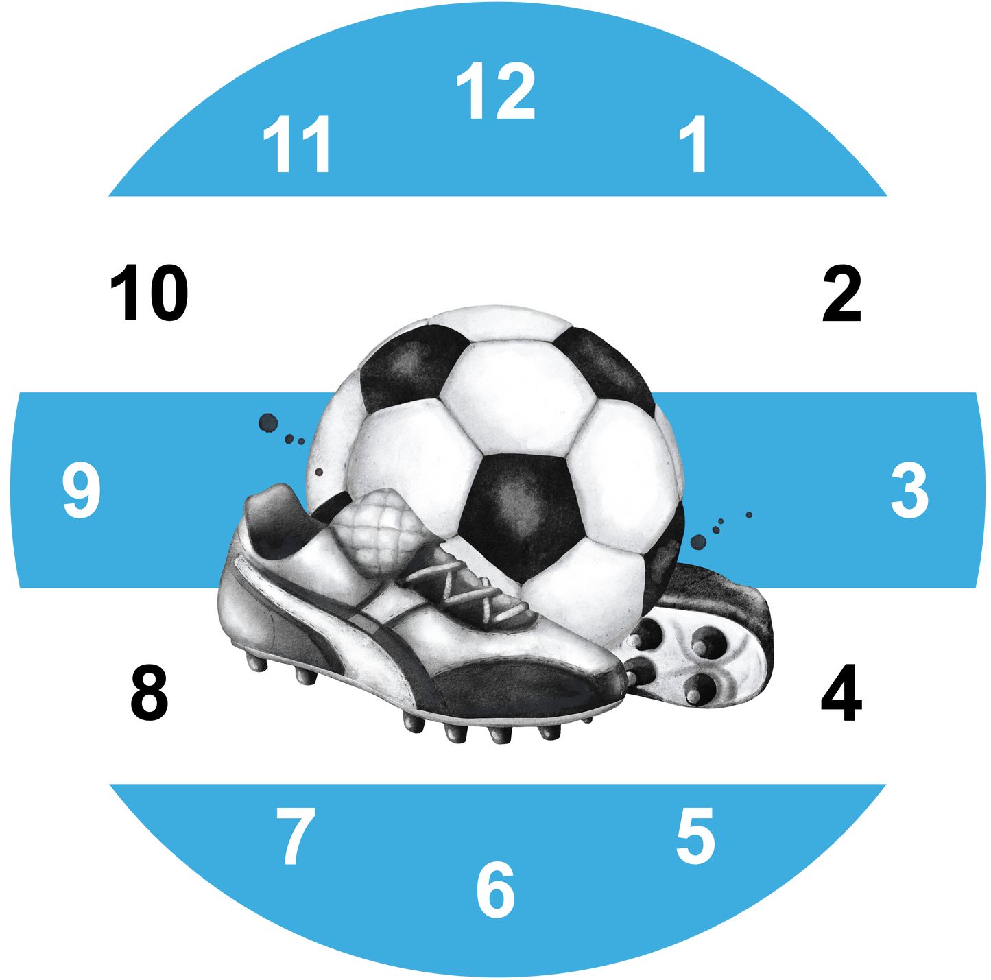 Football Clock | Sports Clock (20cm)