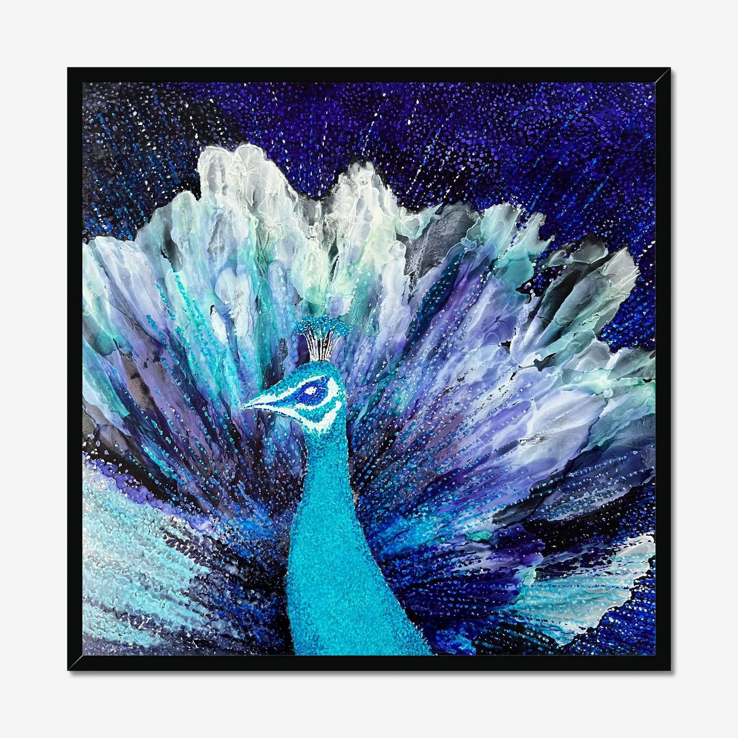 peacock-paintings