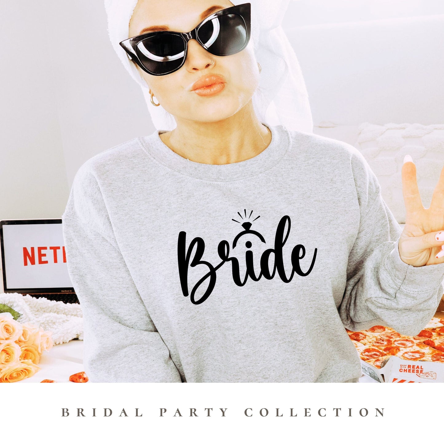 bride statement jumper