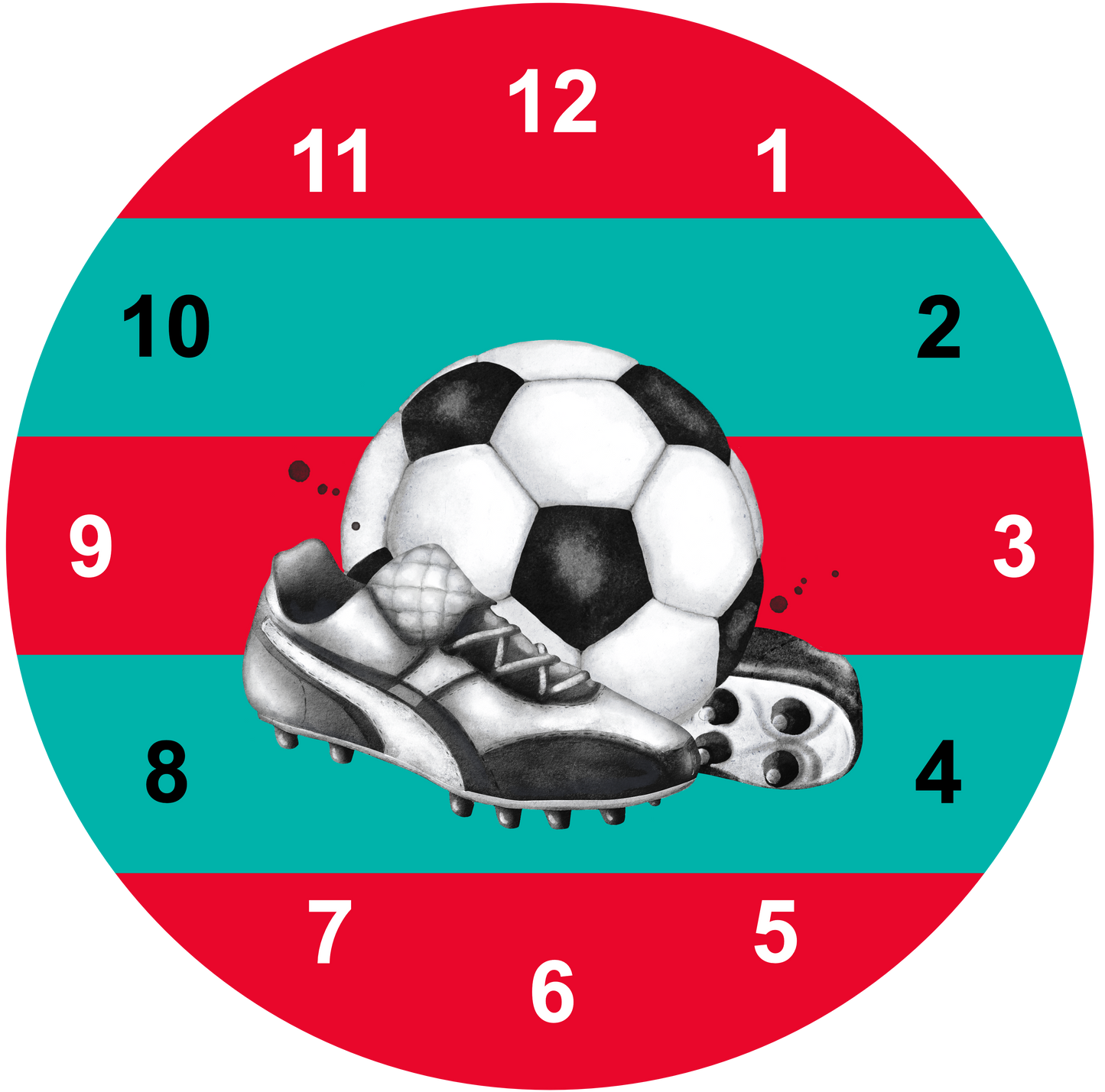 Football Clock | Sports Clock (20cm)