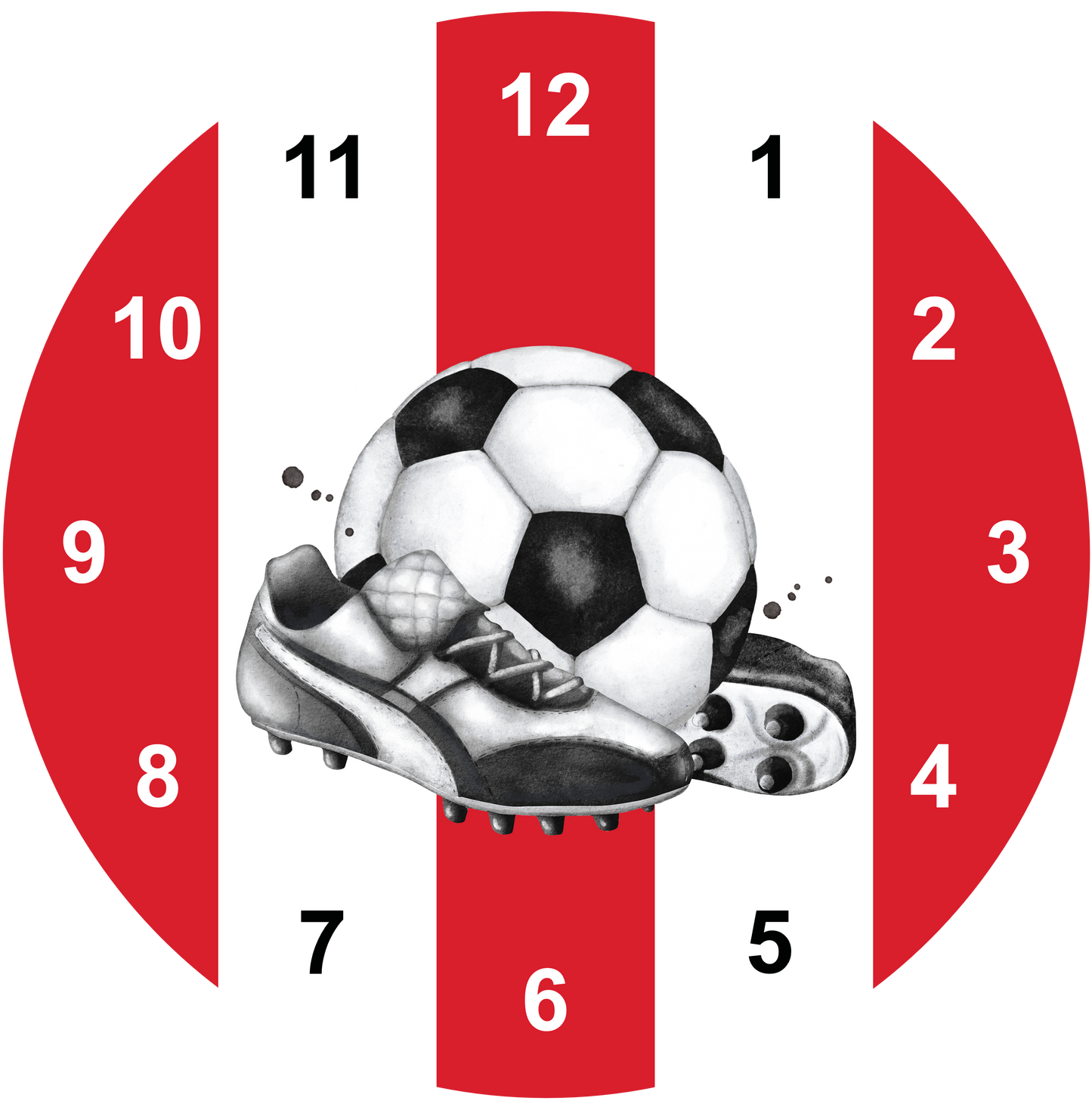 Football Clock | Sports Clock (20cm)