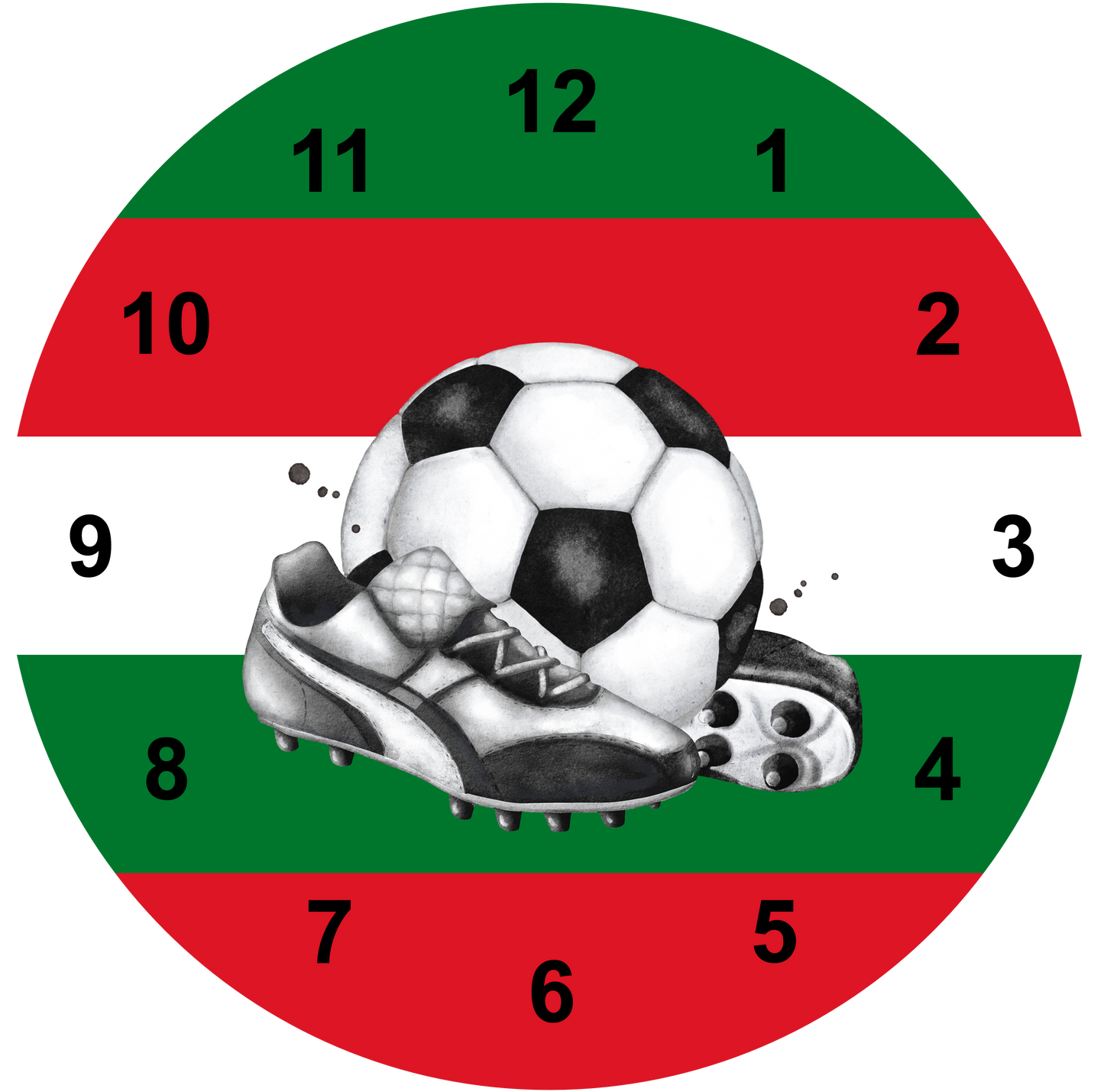 Football Clock | Sports Clock (20cm)