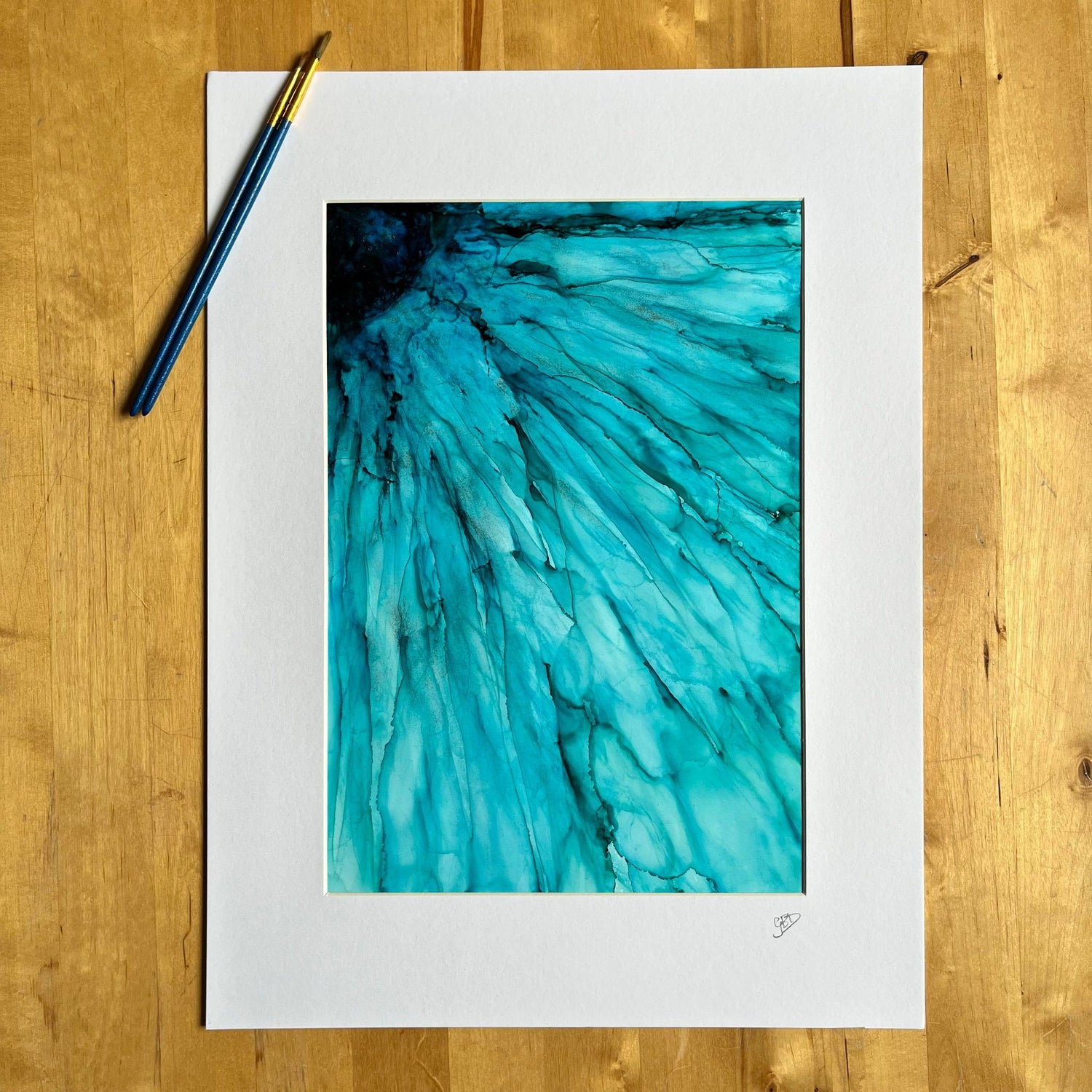 teal-abstract-art