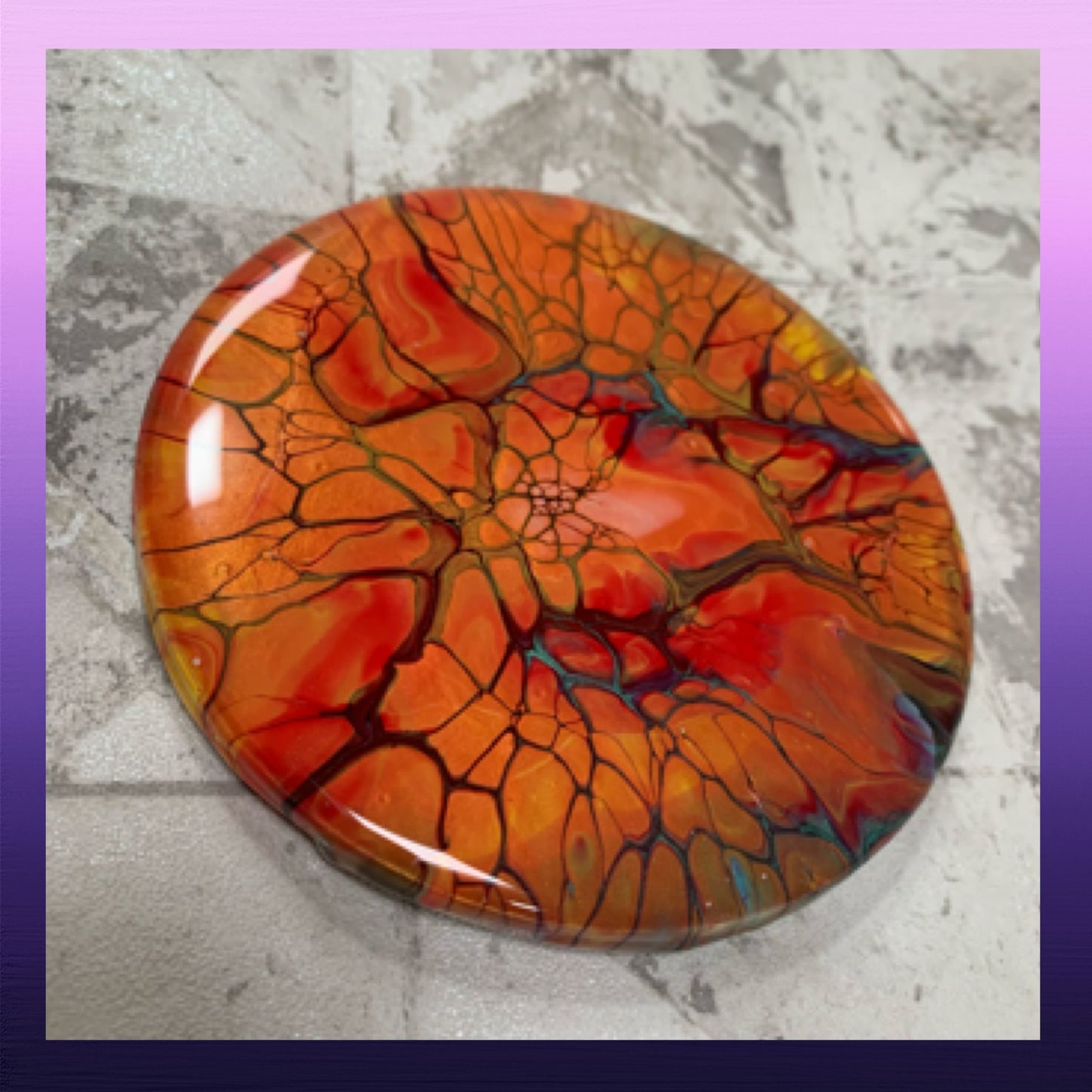 Fluid Art Resin Coasters | Fluid Art Resin Coaster Ideas