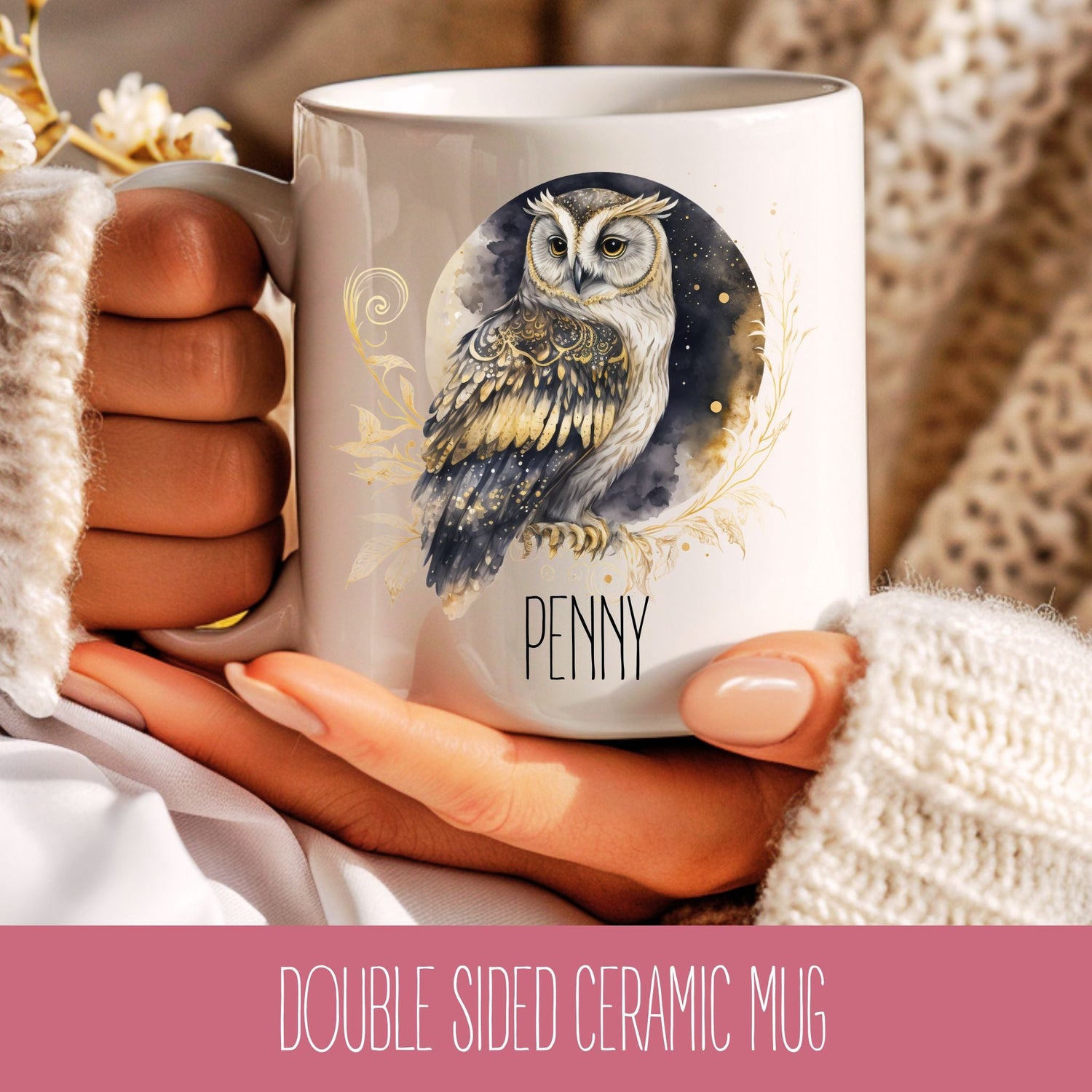 Celestial Owl Mug