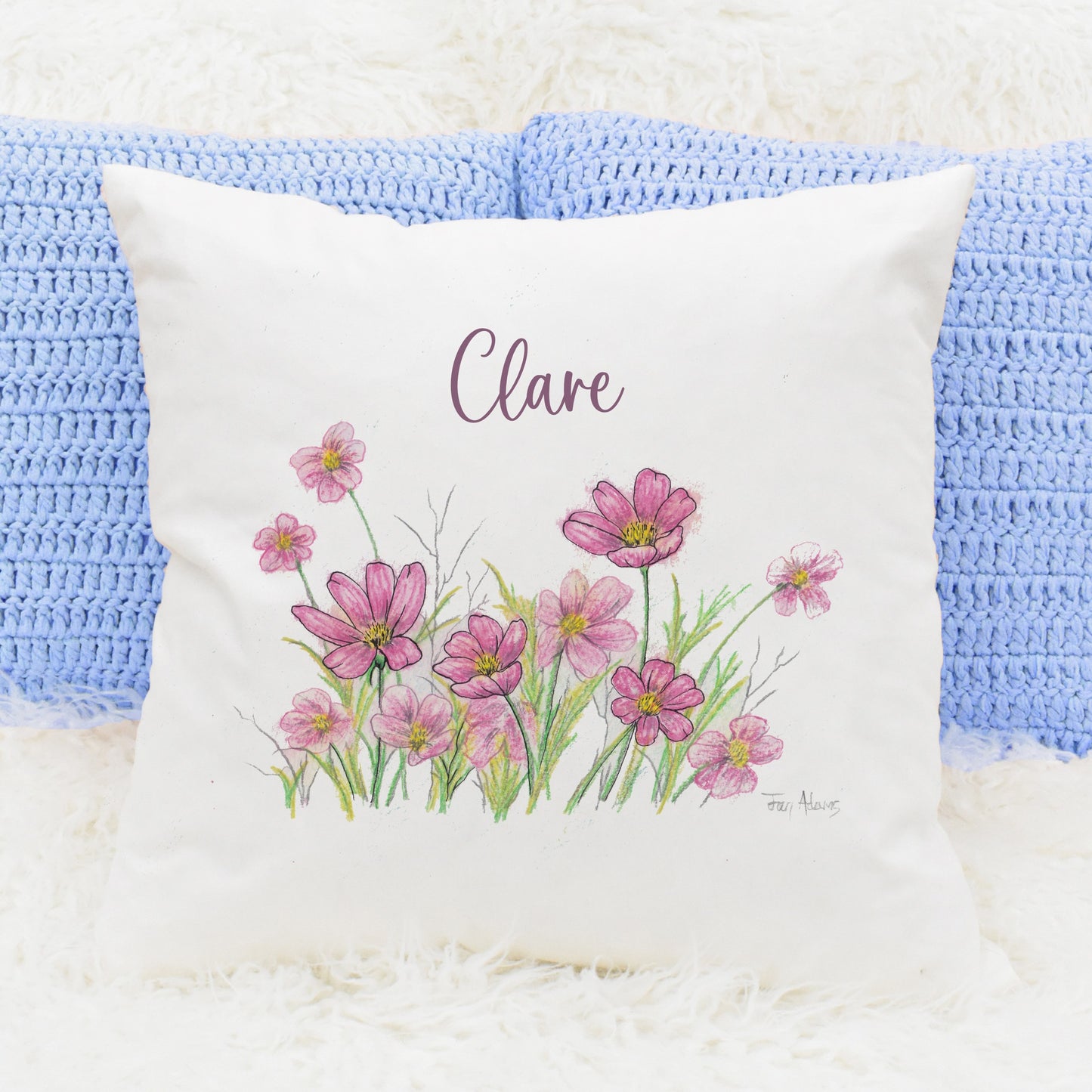 cosmos-flower-cushion