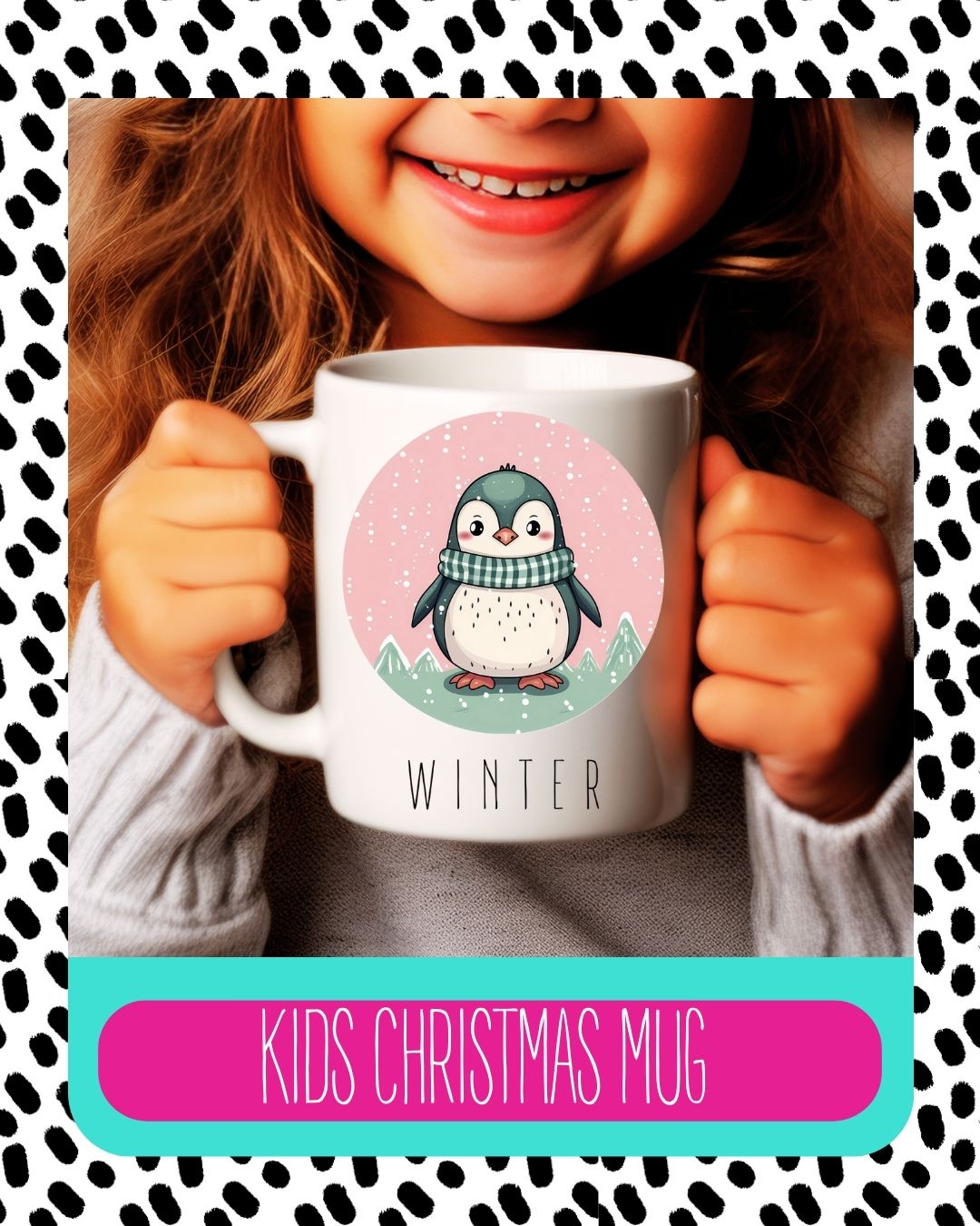 cute personalised Christmas mug