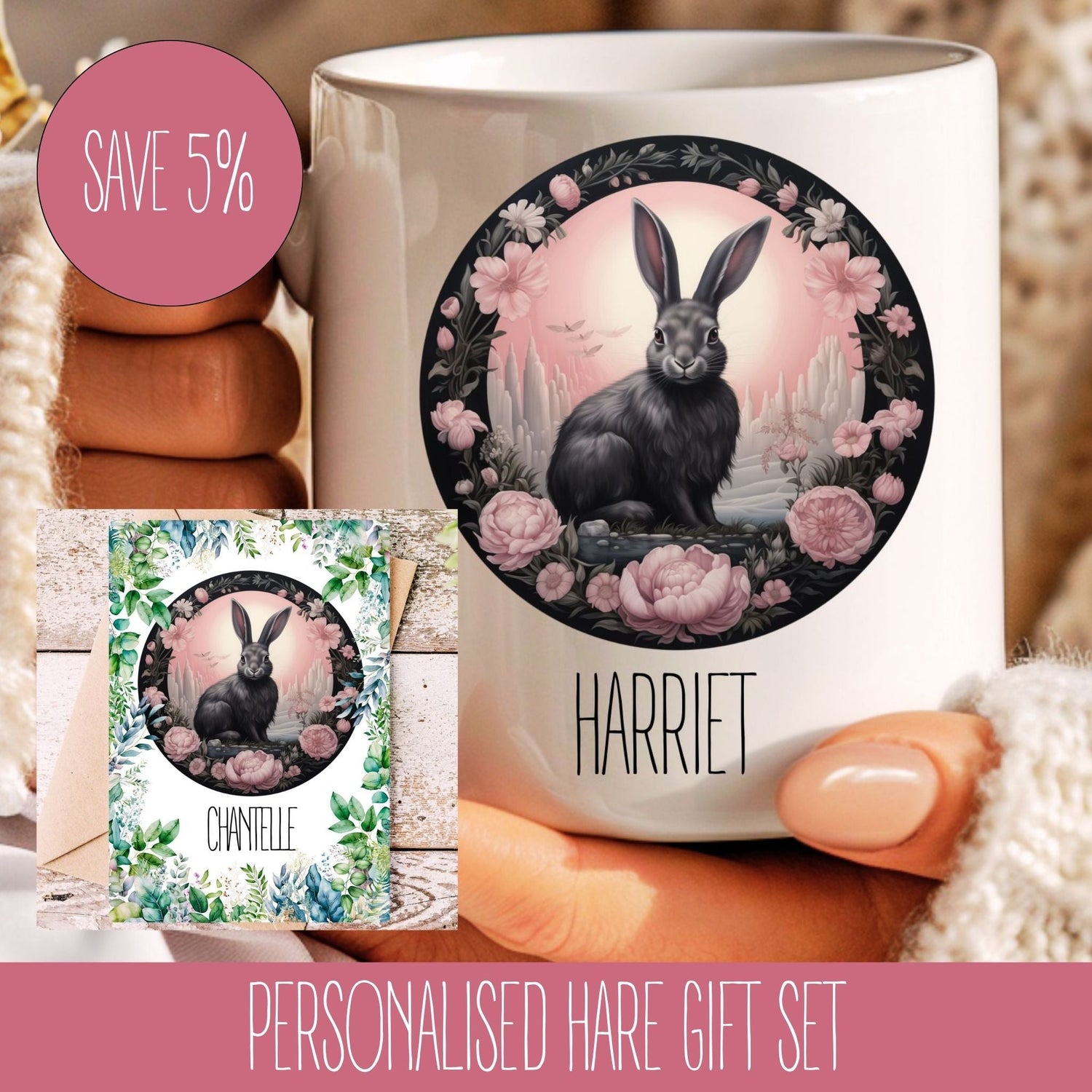 Hare Mug Gift Sets