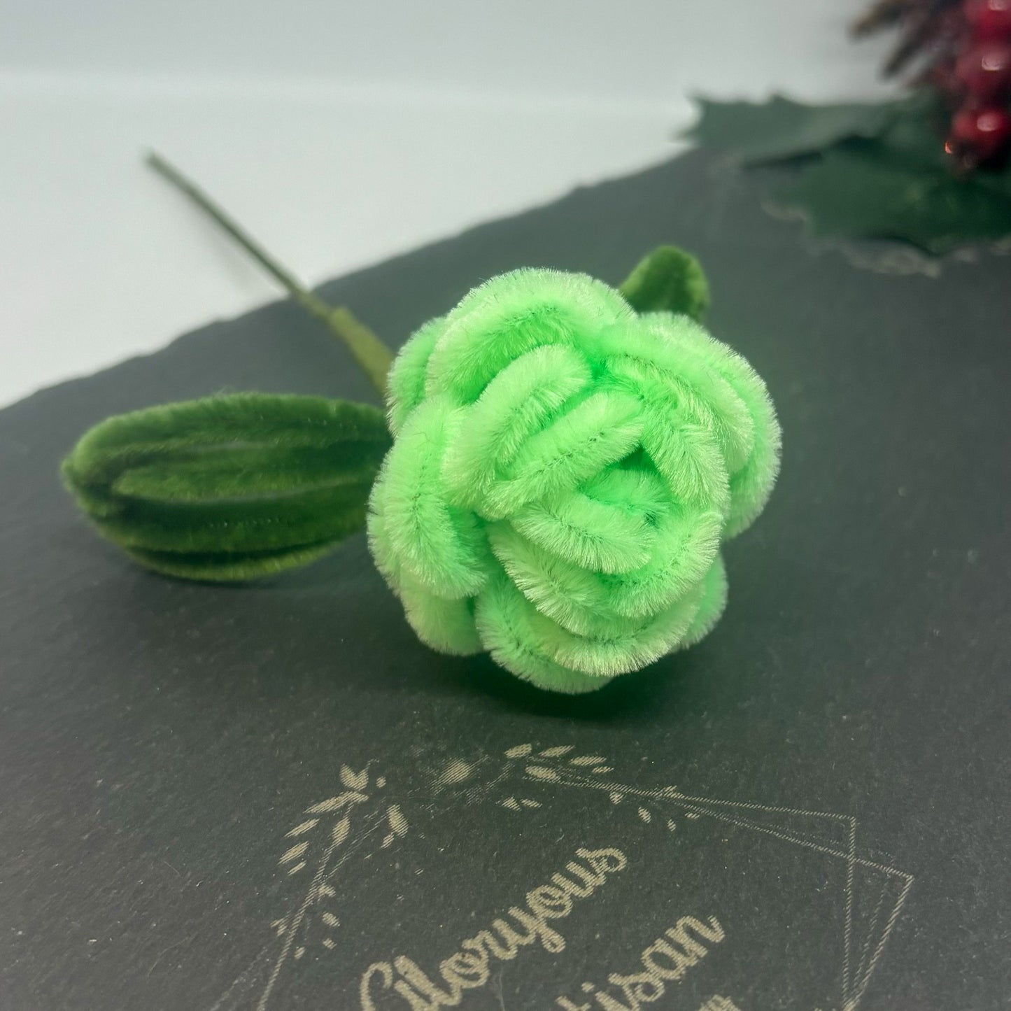 pipe cleaner rose