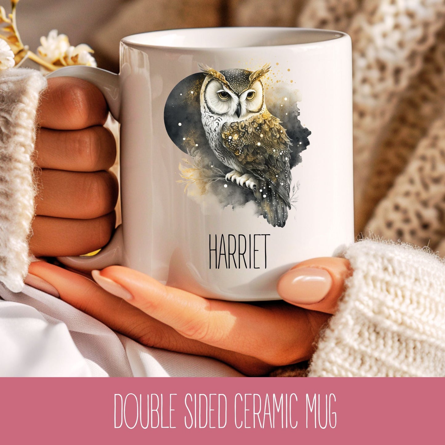 Owl Design Mug