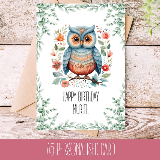 Owl Greetings Cards