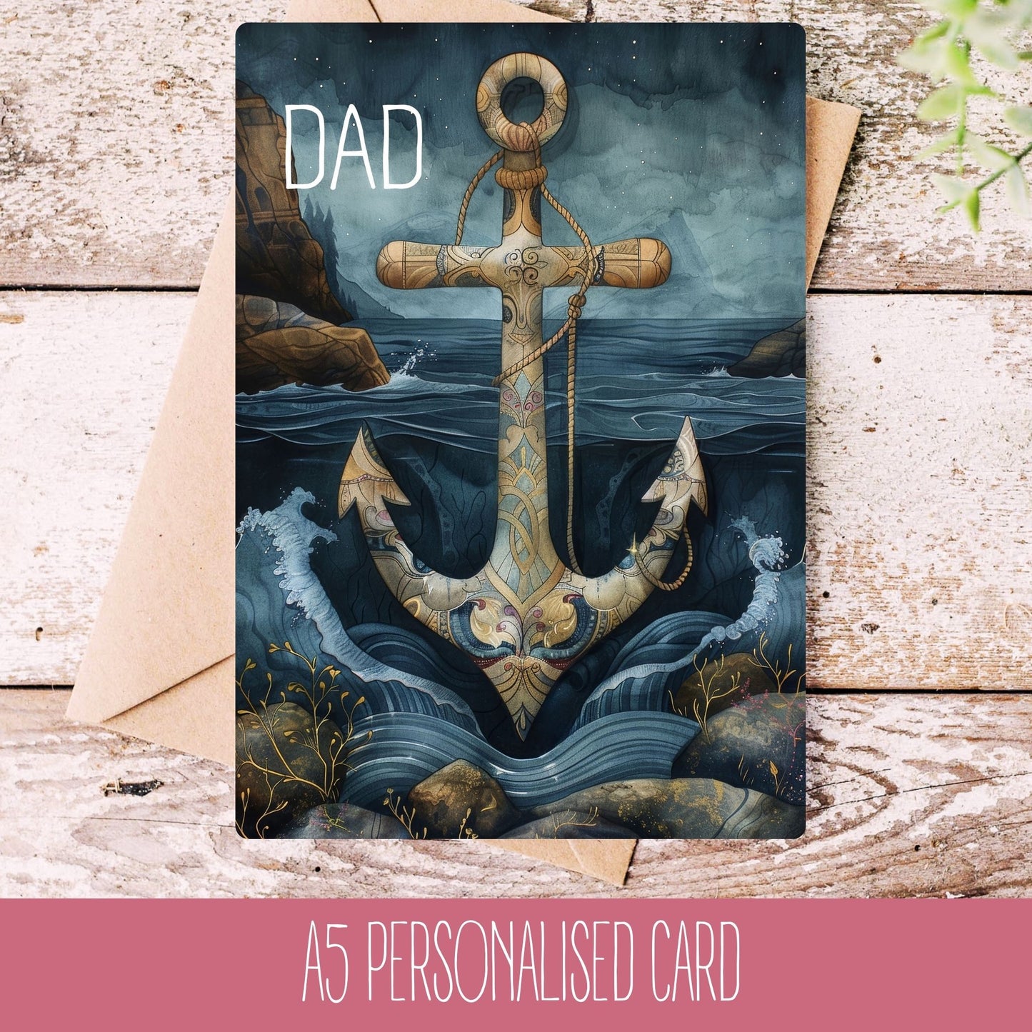 Personalised Nautical Birthday Card