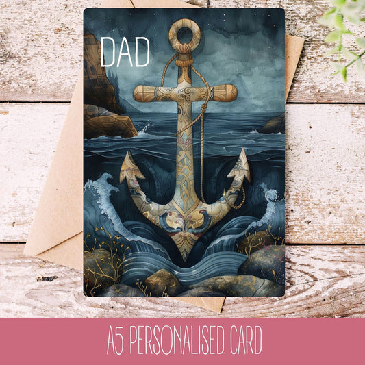 Personalised Nautical Birthday Card