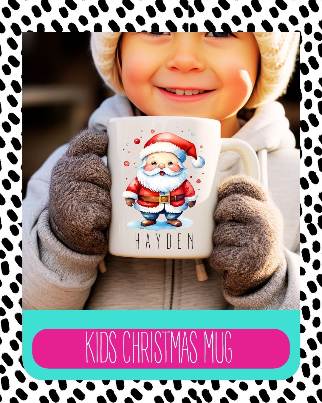 Personalised Santa Coffee Mug