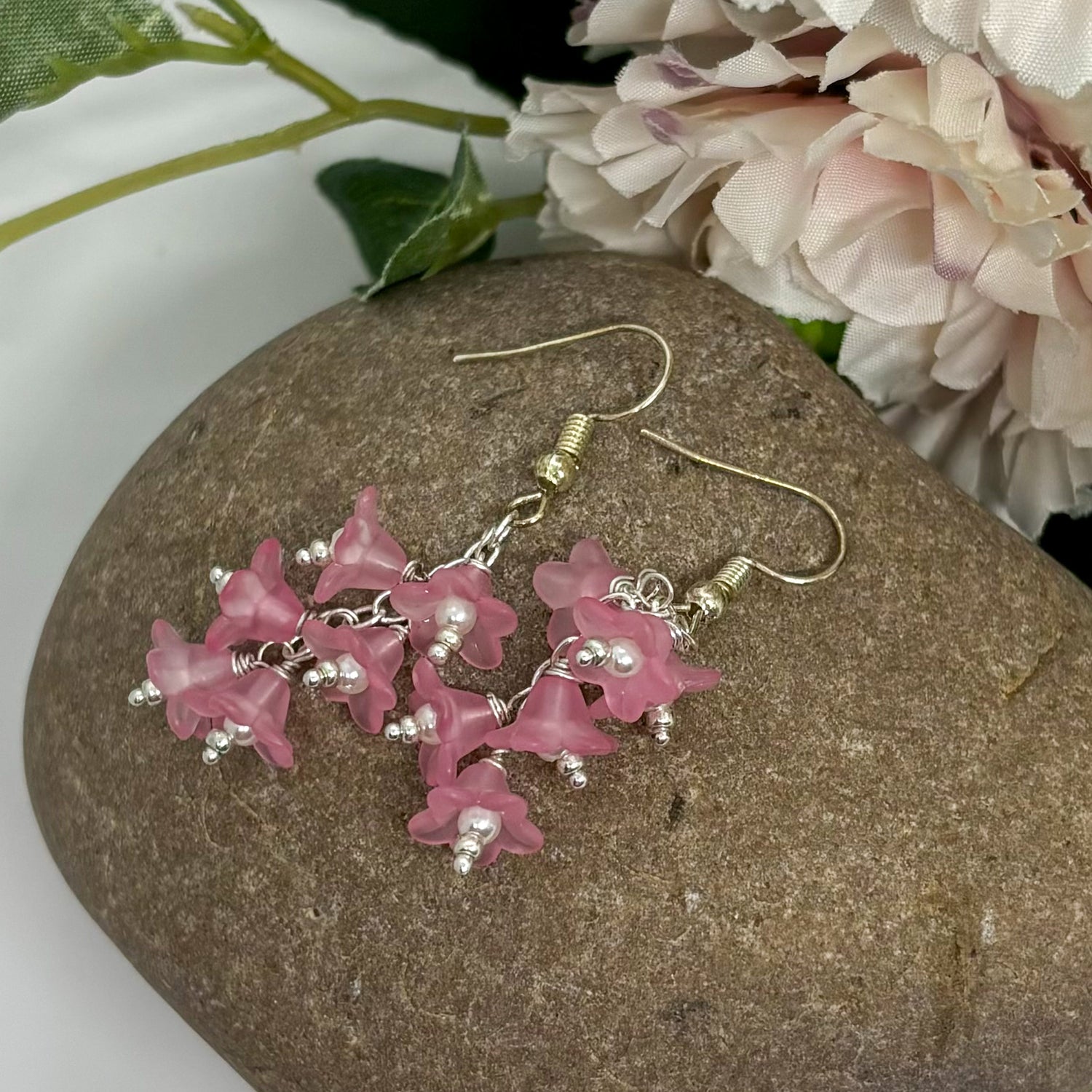 dangle-flower-earrings