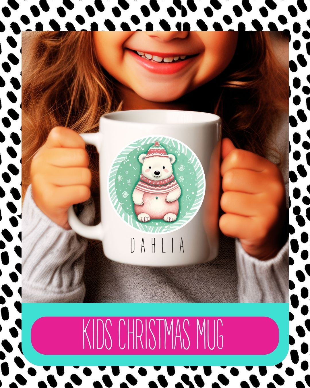 Polar Bear Christmas Mug