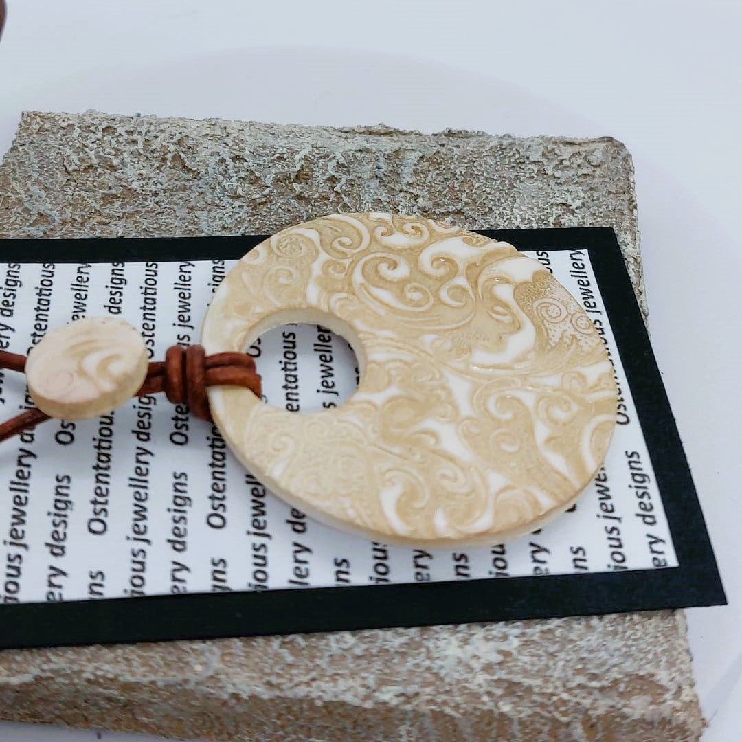 Creative Clay Jewellery | Clay Necklace Pendant