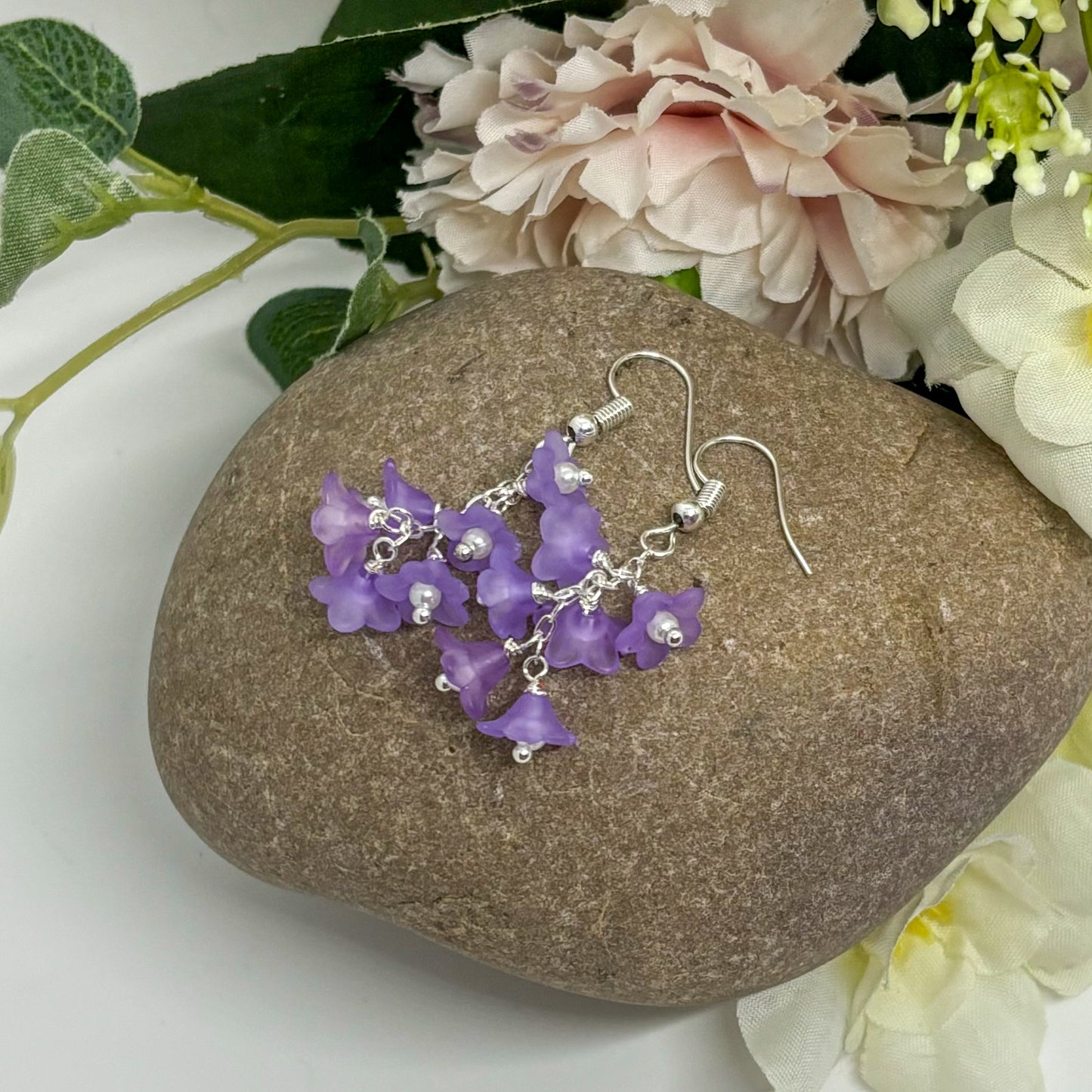 dangle-flower-earrings