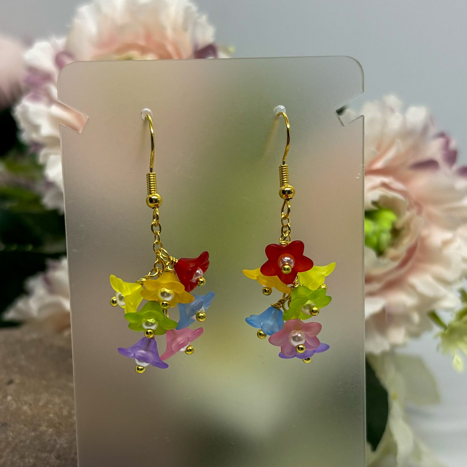 dangle-flower-earrings